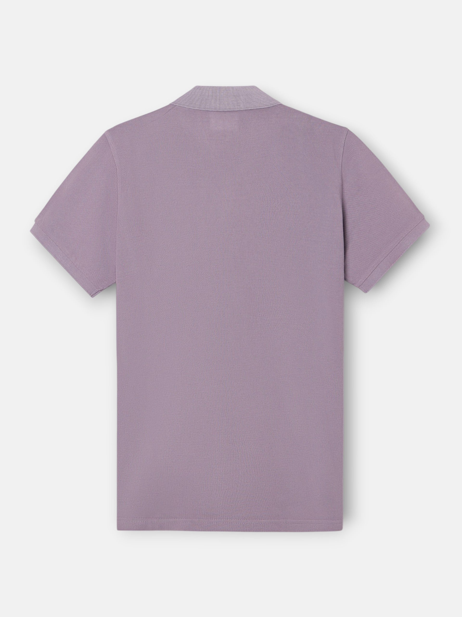 Polo clasico garment dye malva
