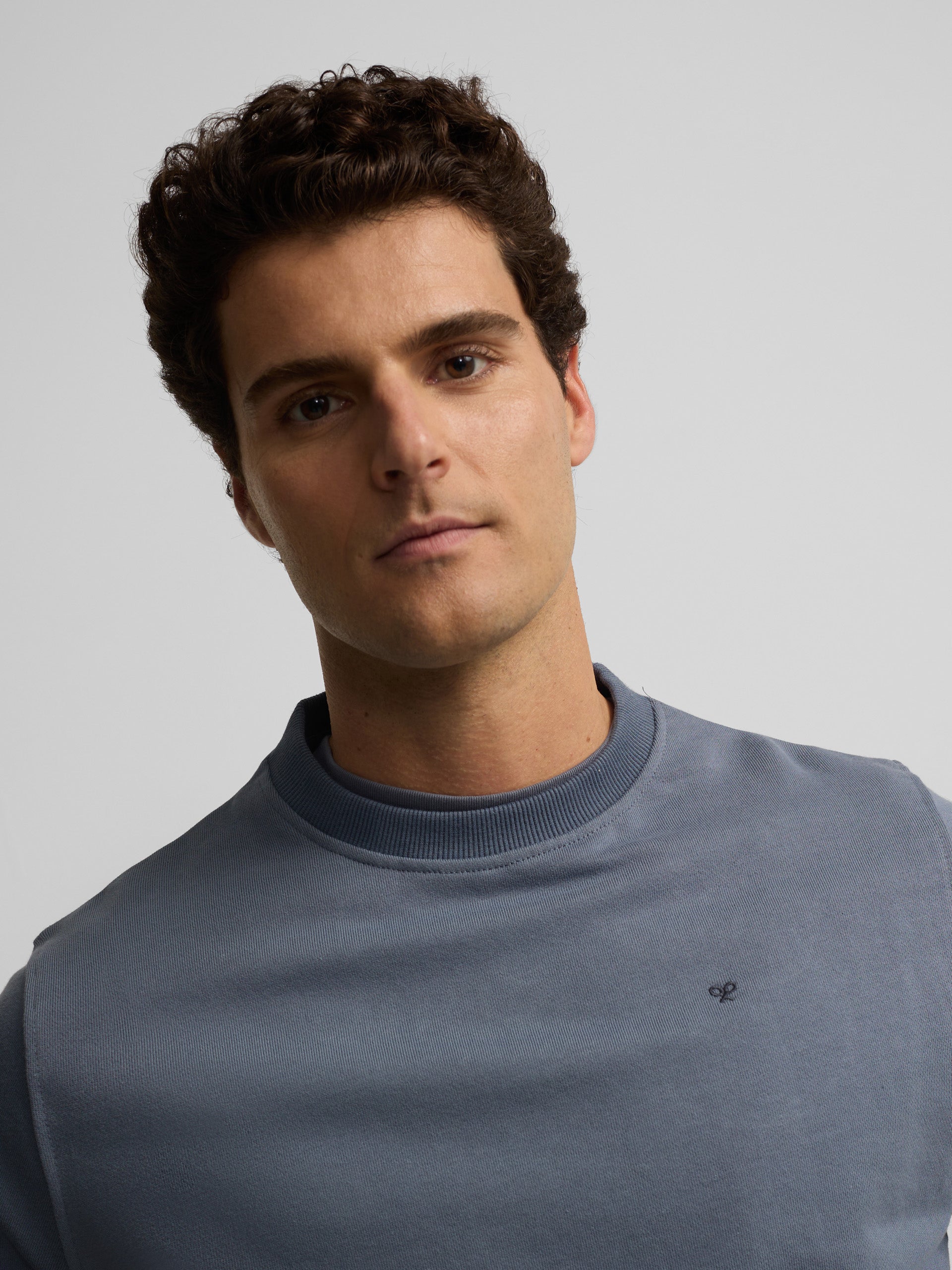 Sweat-shirt bleu indigo Creative Dept