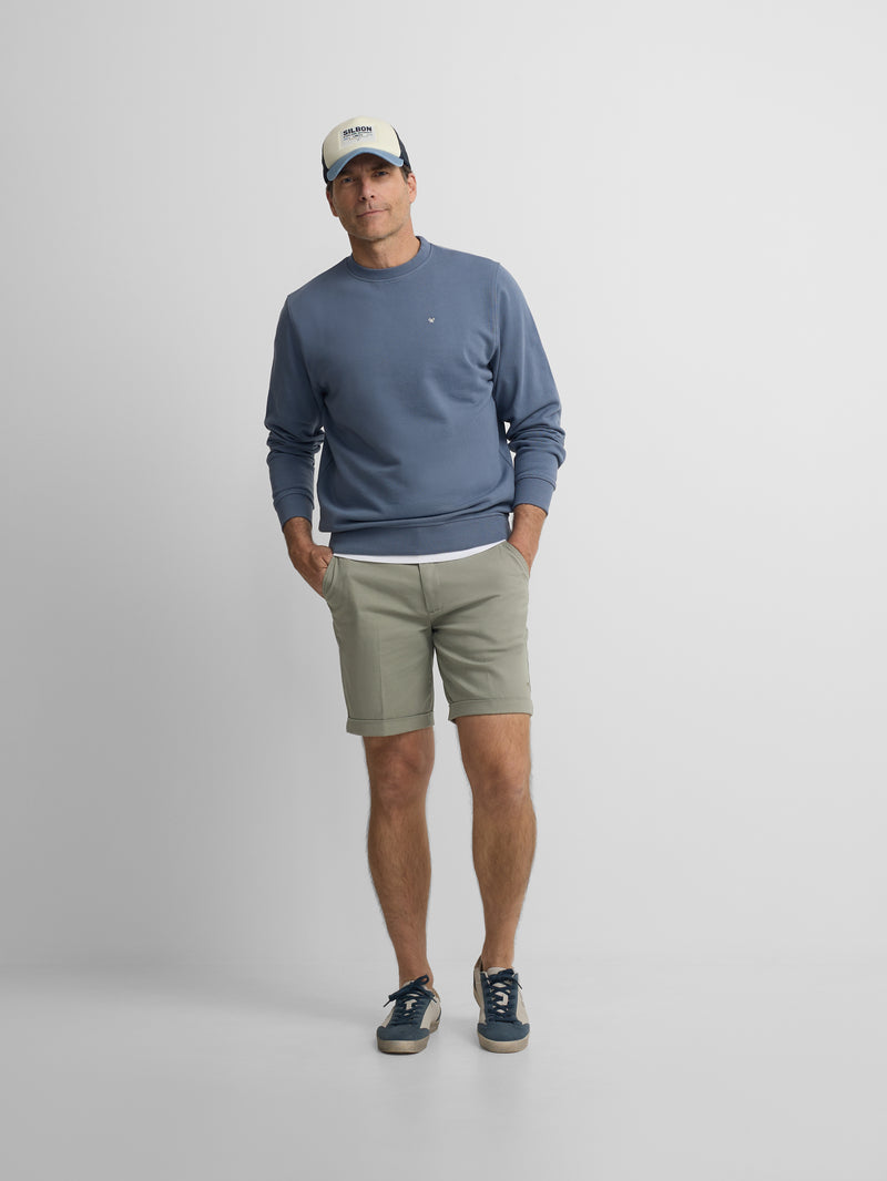 Sudadera raqueta etnica azul indigo