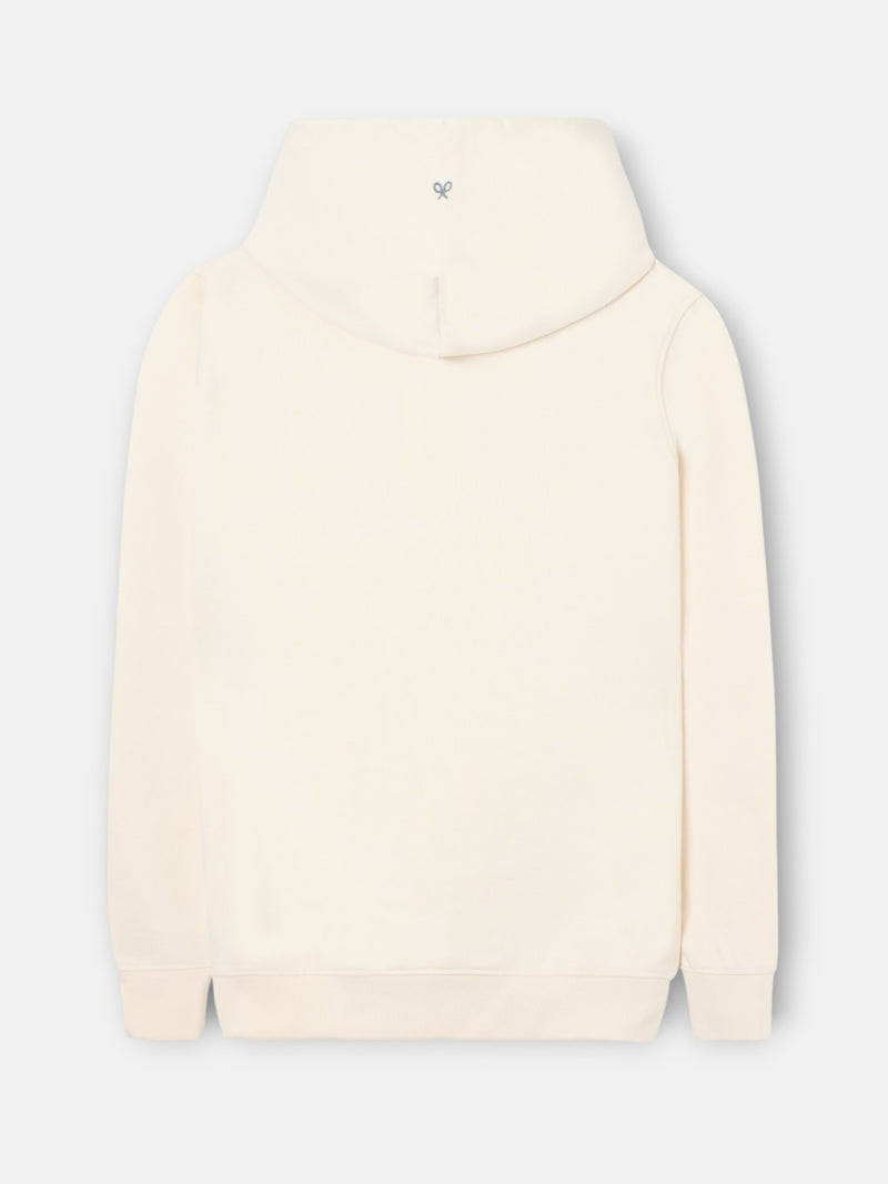 Sweatshirt com capuz nomad creme