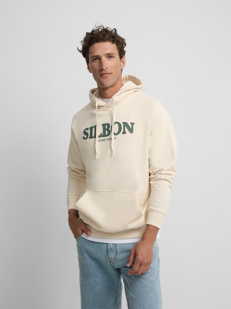 Sweatshirt com capuz nomad creme