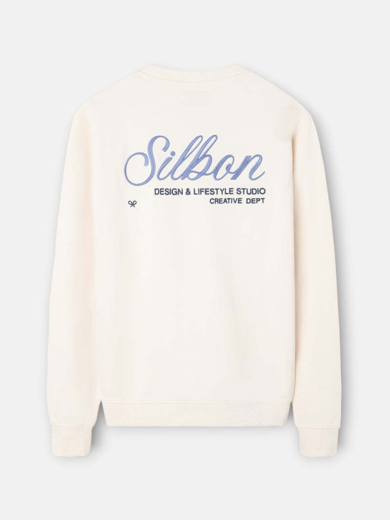 Sweatshirt creative dept creme