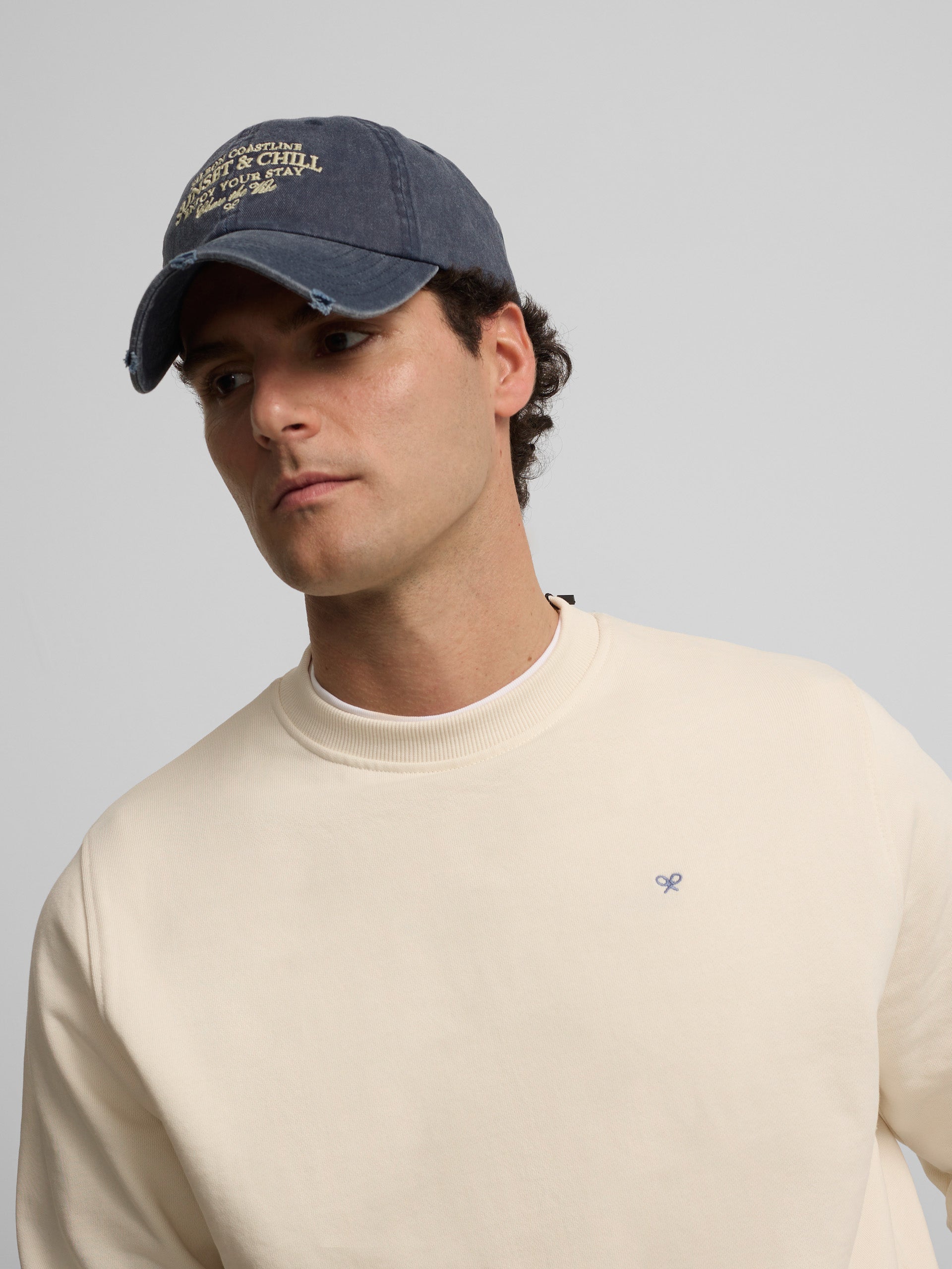 Sweat-shirt crème Creative Dept