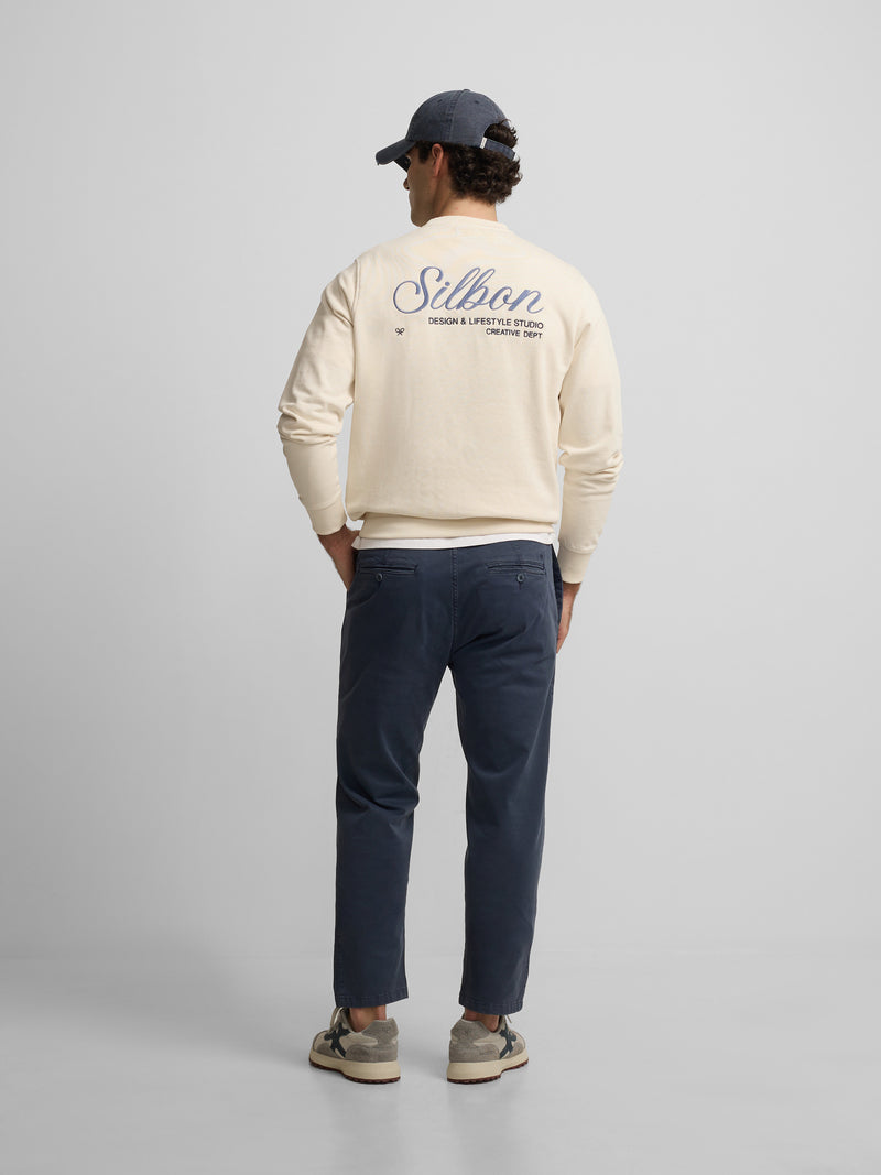 Sweatshirt creative dept creme