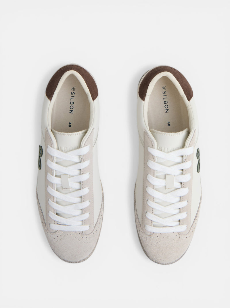 Worn stone sneaker
