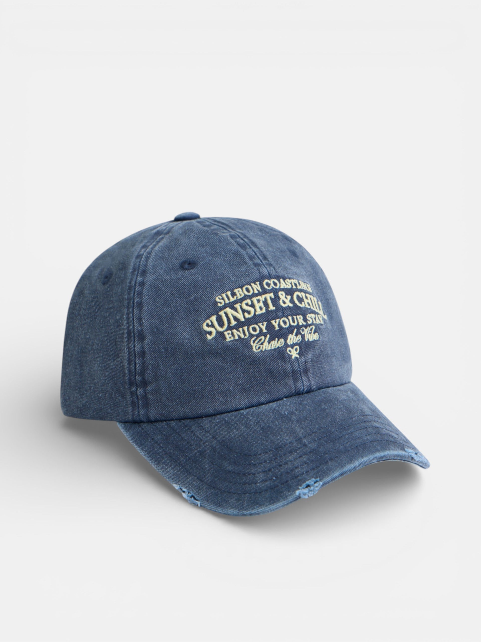 Gorra sunset denim azul marino