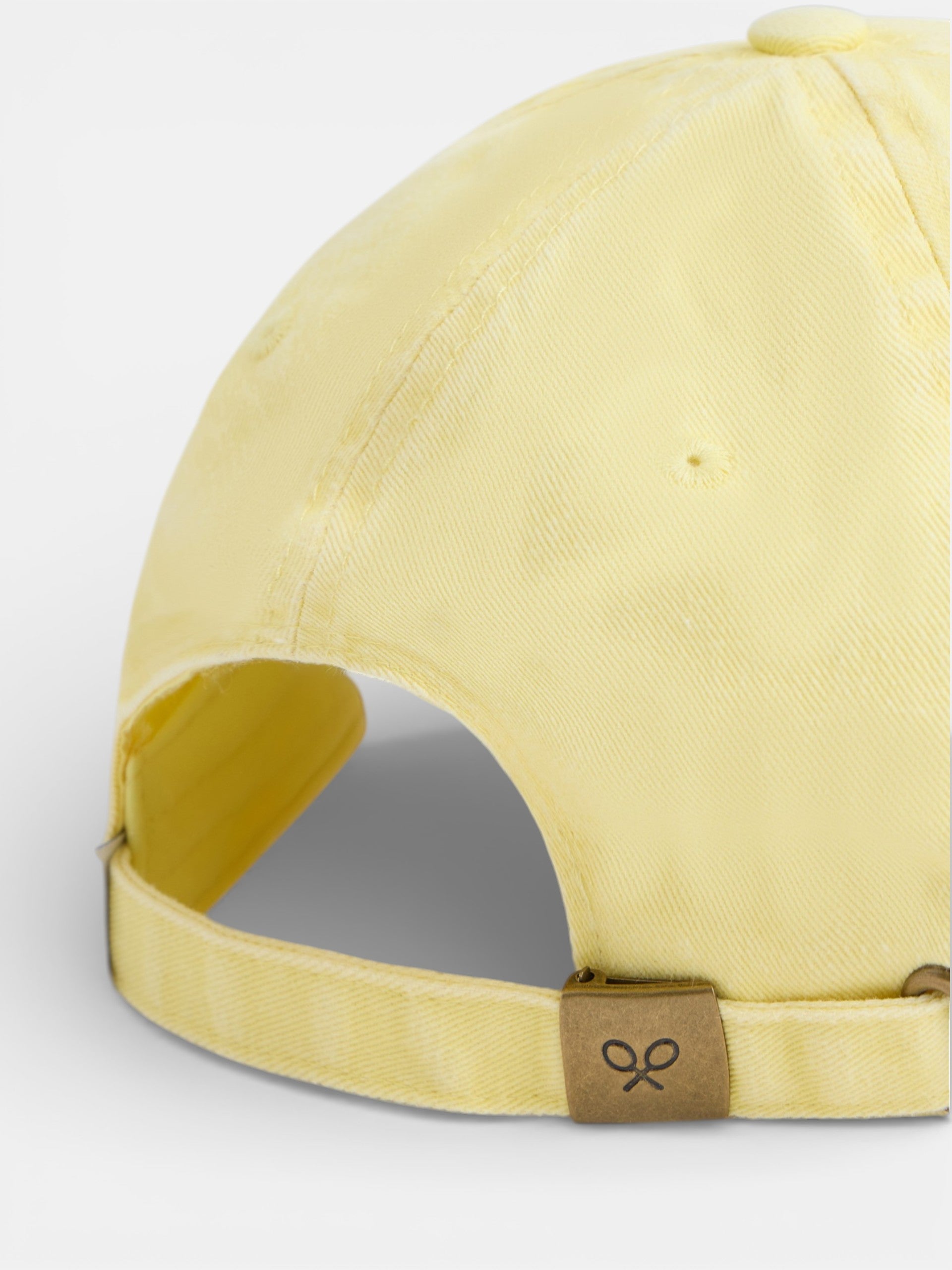 Sunset denim yellow cap