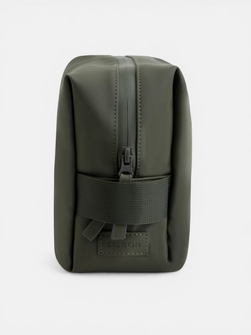 Necessaire impermeável verde