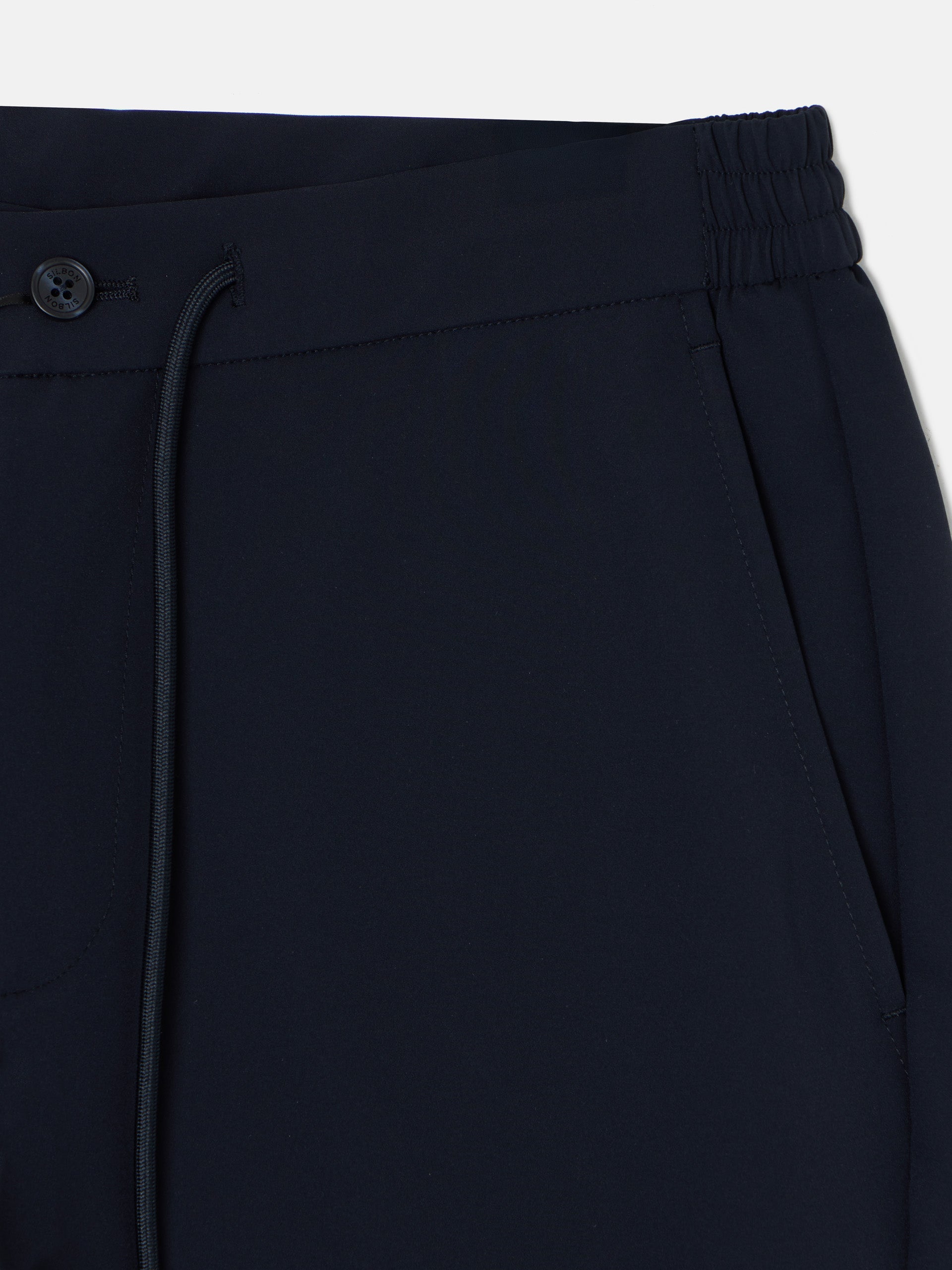 Navy blue technical trousers