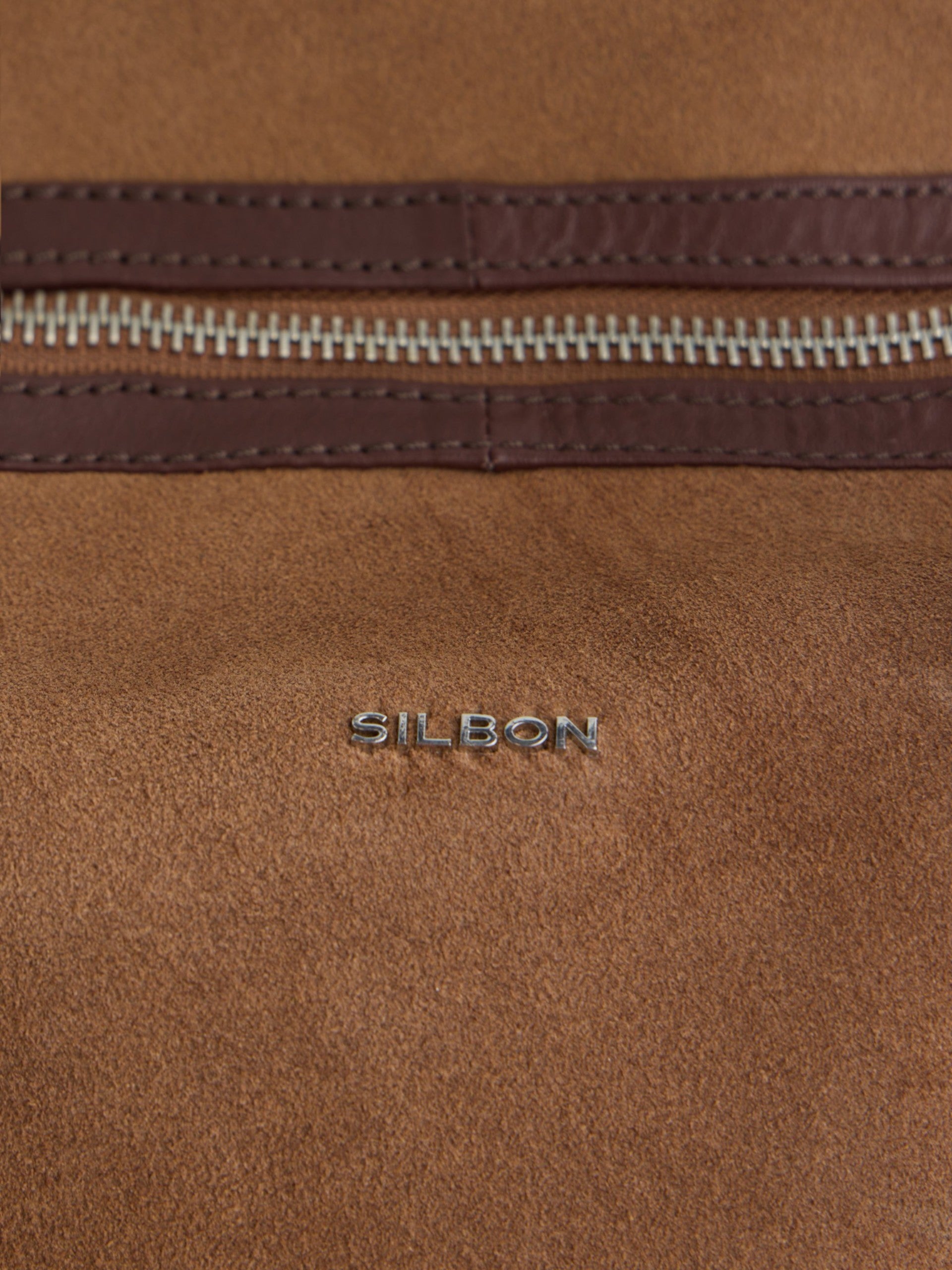 Sac de voyage en cuir business marron foncé