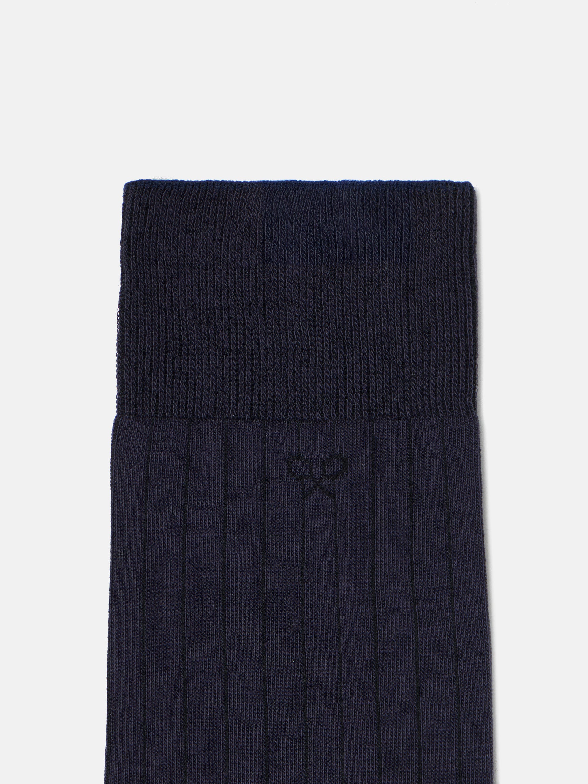 Calcetin hilo business azul marino
