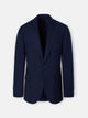bleu marine structuré blazer