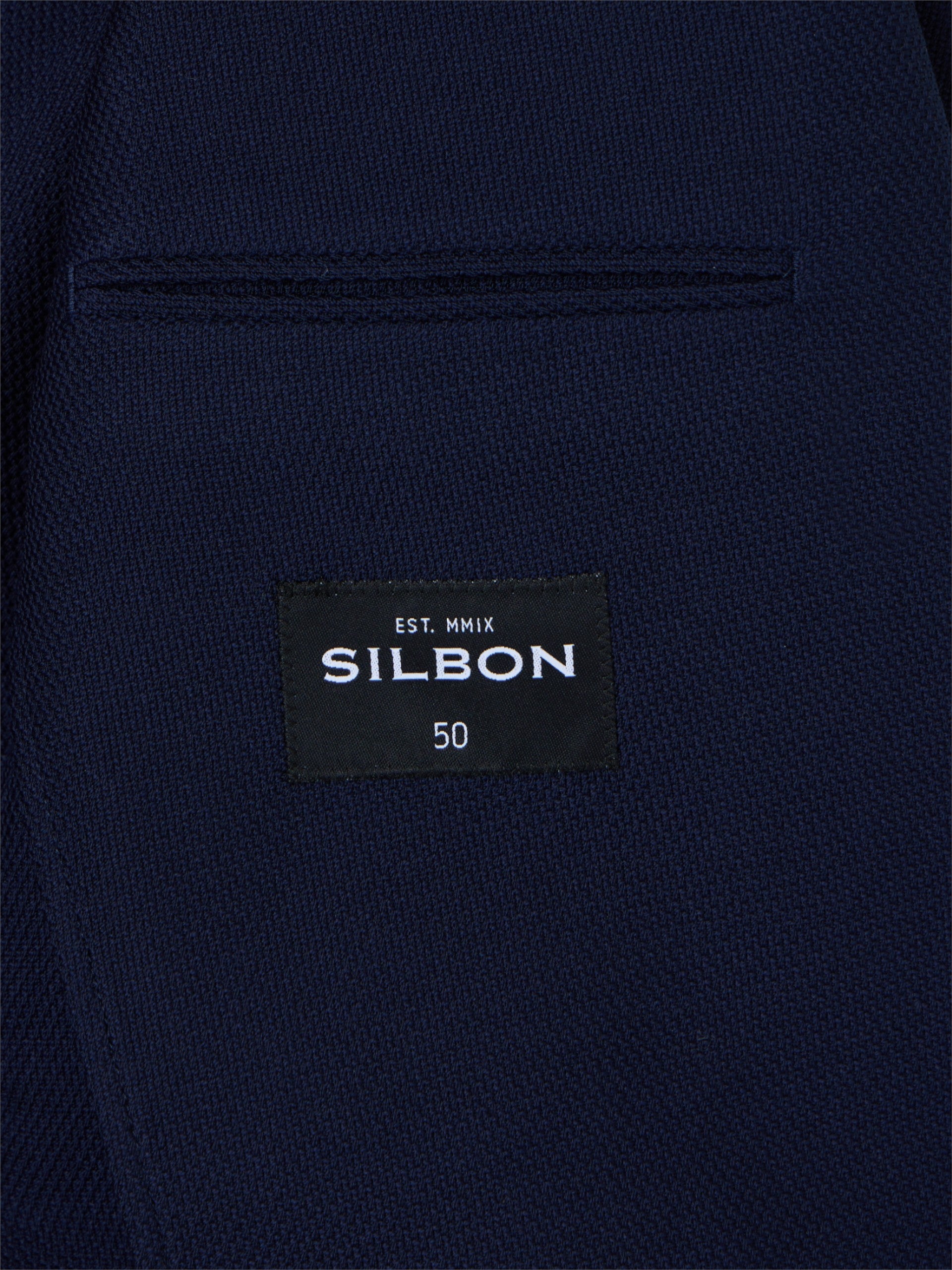 Navy blue structured Blazer