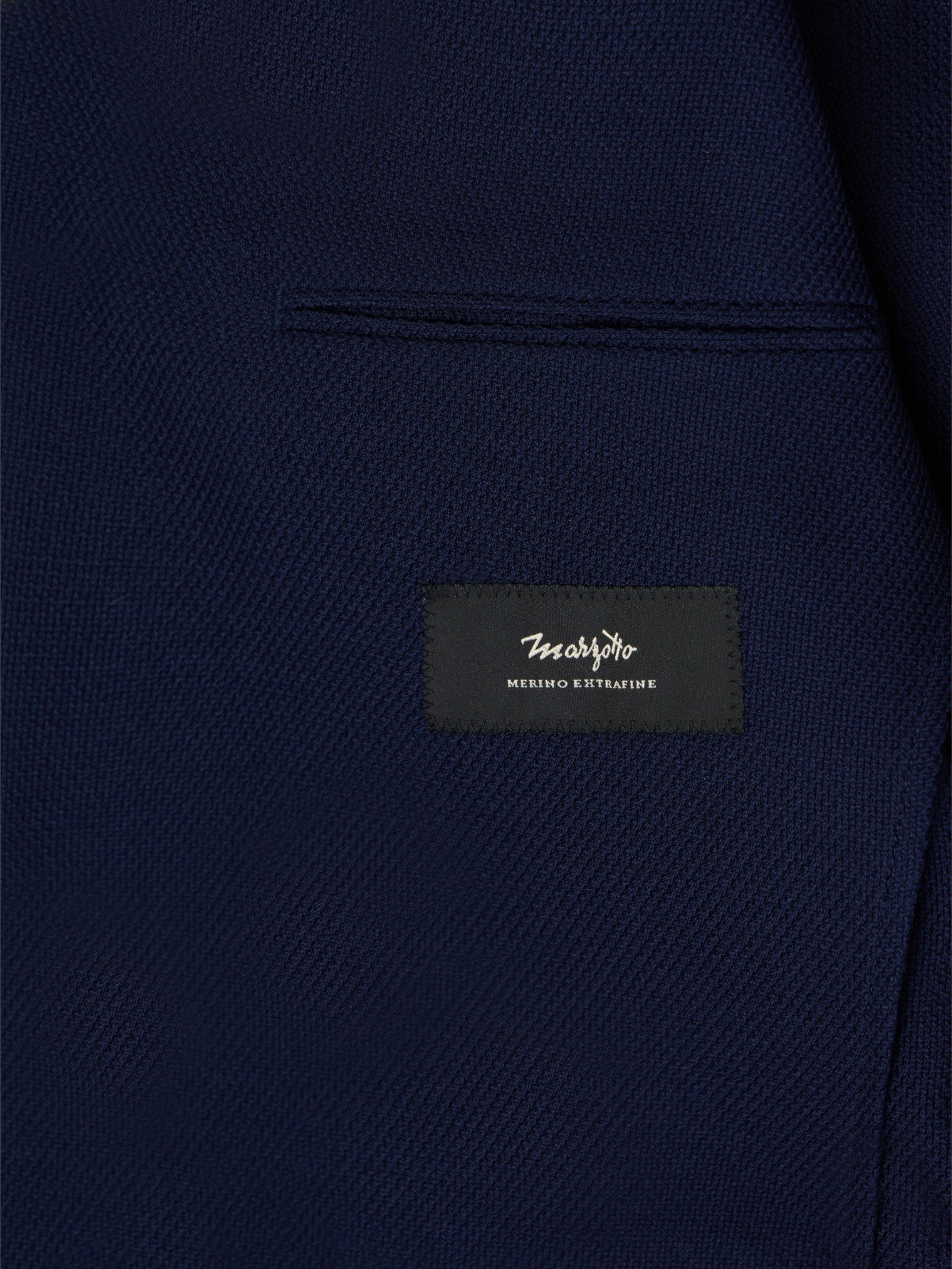 bleu marine structuré blazer