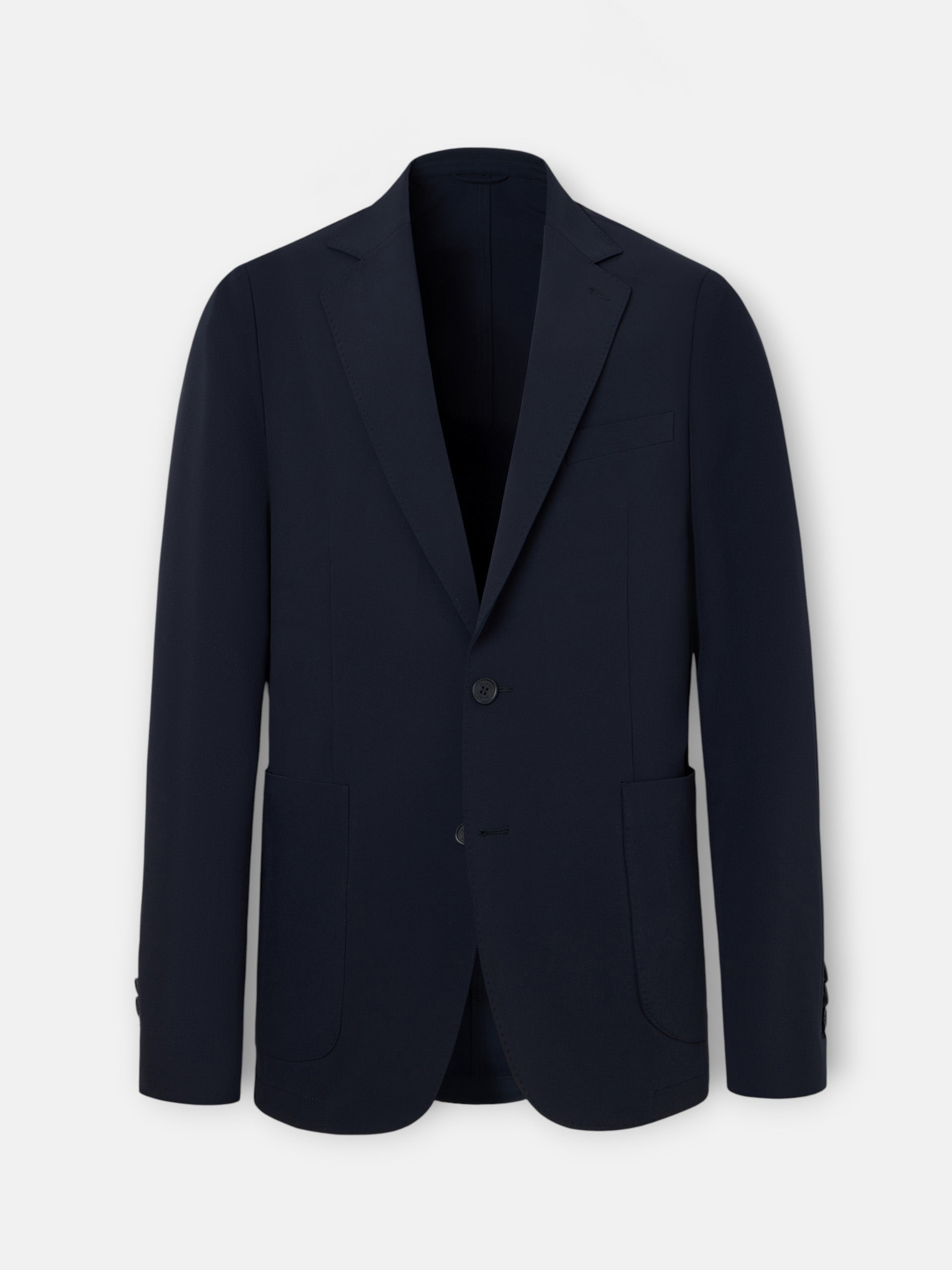 Blazer técnico azul-marinho