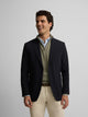 Blazer technique bleu marine