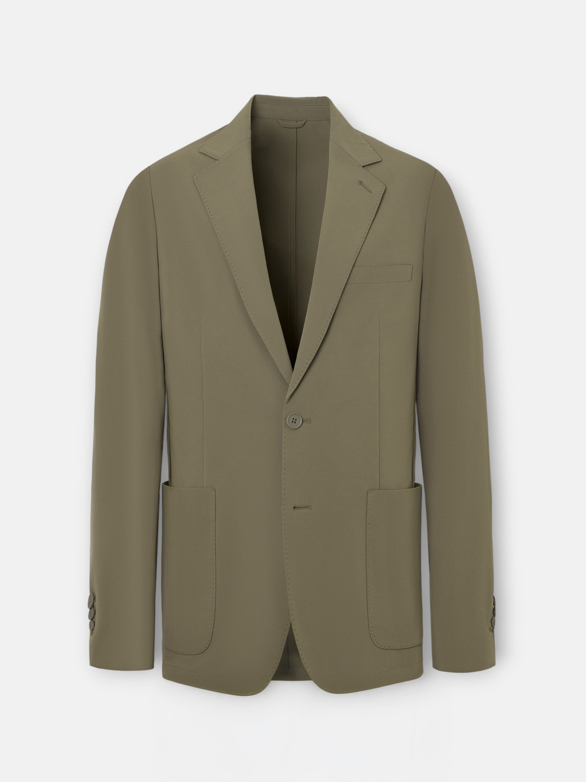 Blazer técnico verde