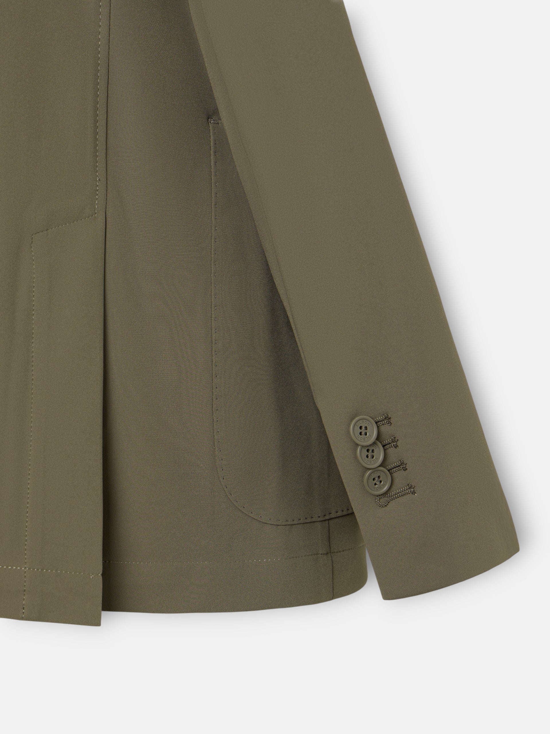 Blazer técnico verde