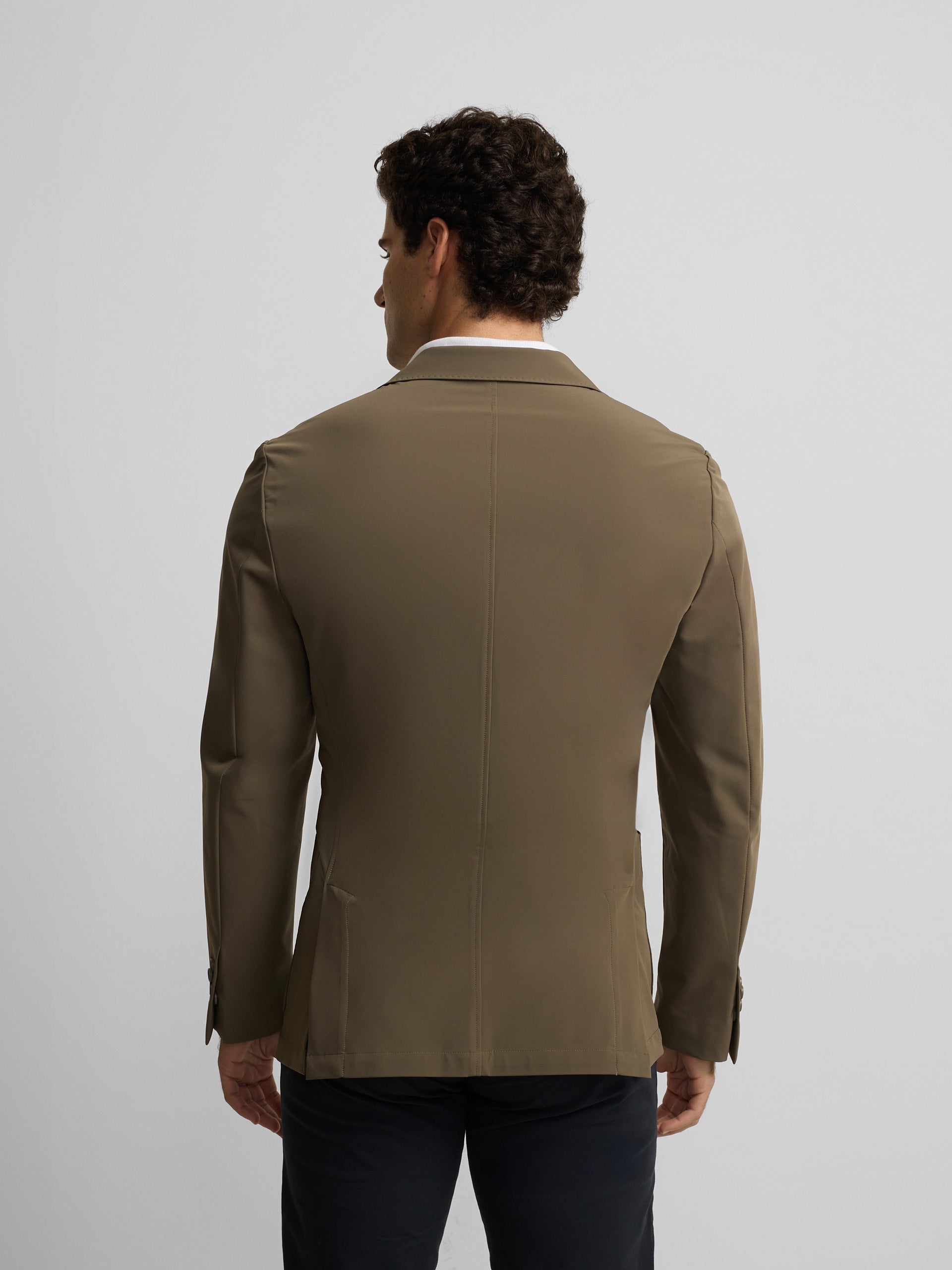 Blazer técnico verde