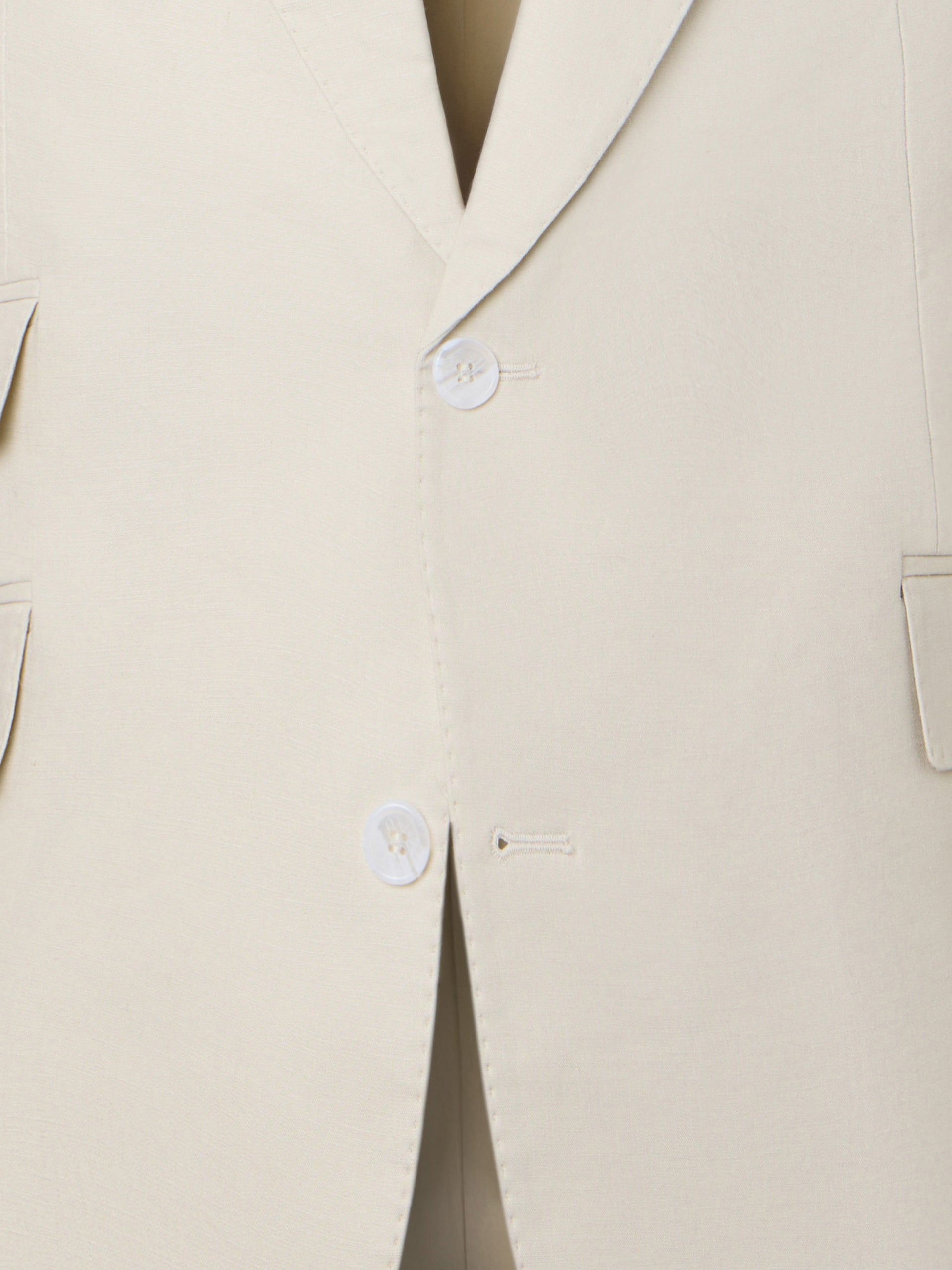 Americana traje unique lino piedra