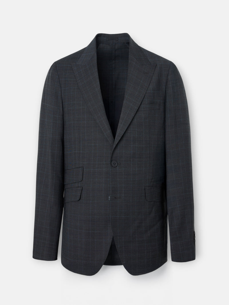 Veste de costume prince de Galles grise