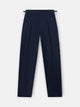 Medium blue pleated dress pants