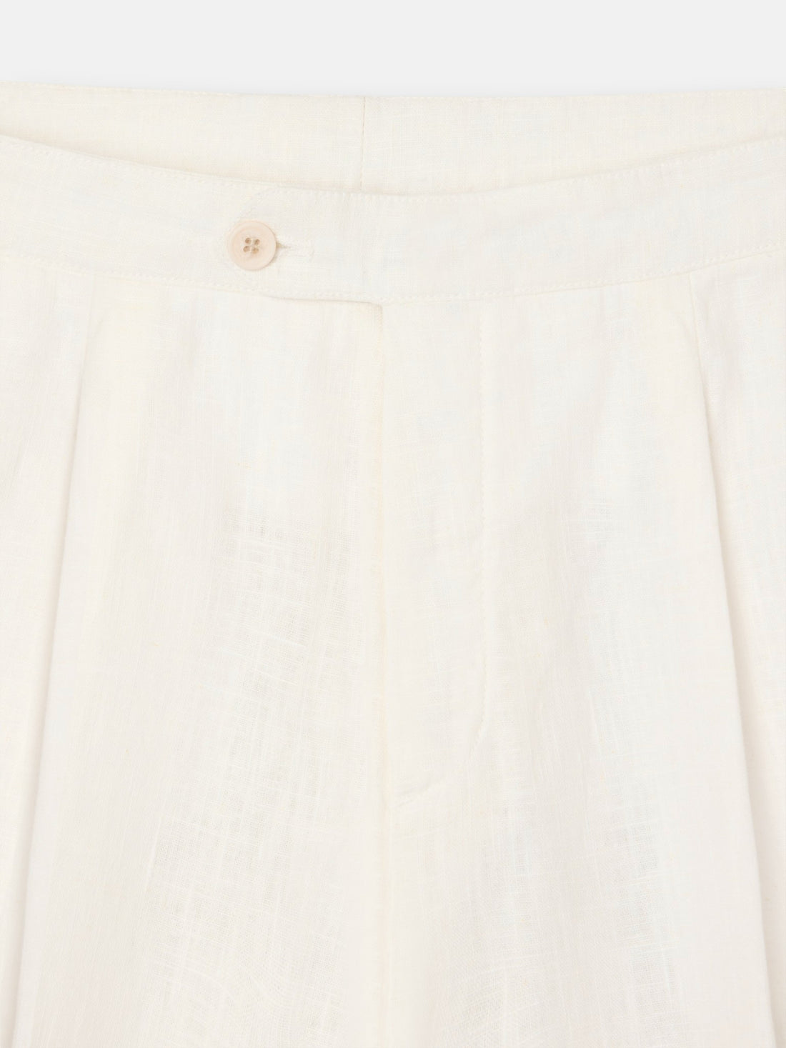 Pantalon beige à pinces unique