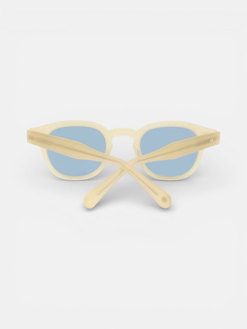 MOxSILBON Unique yellow sunglasses
