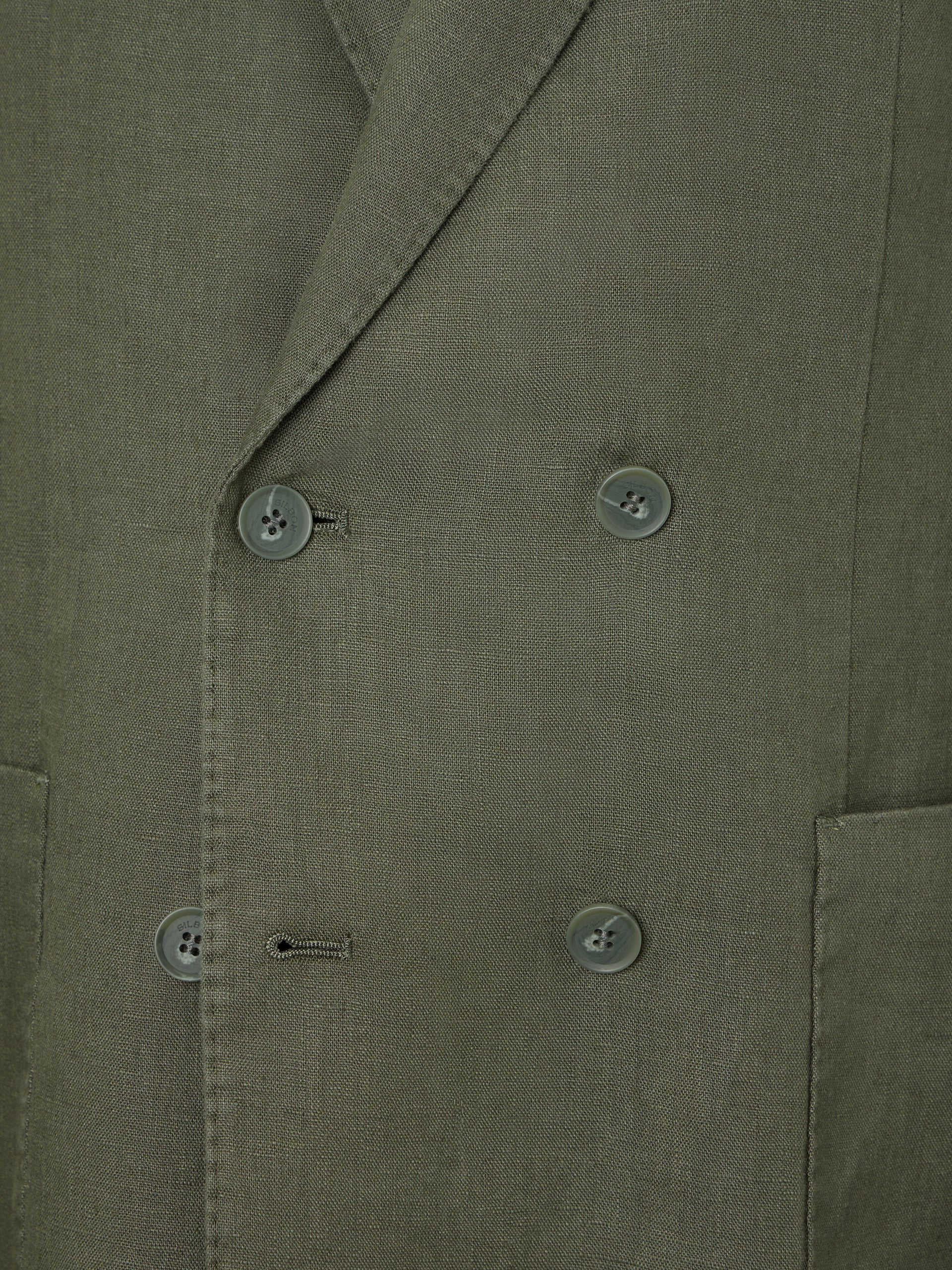 Blazer cruzado comfort verde