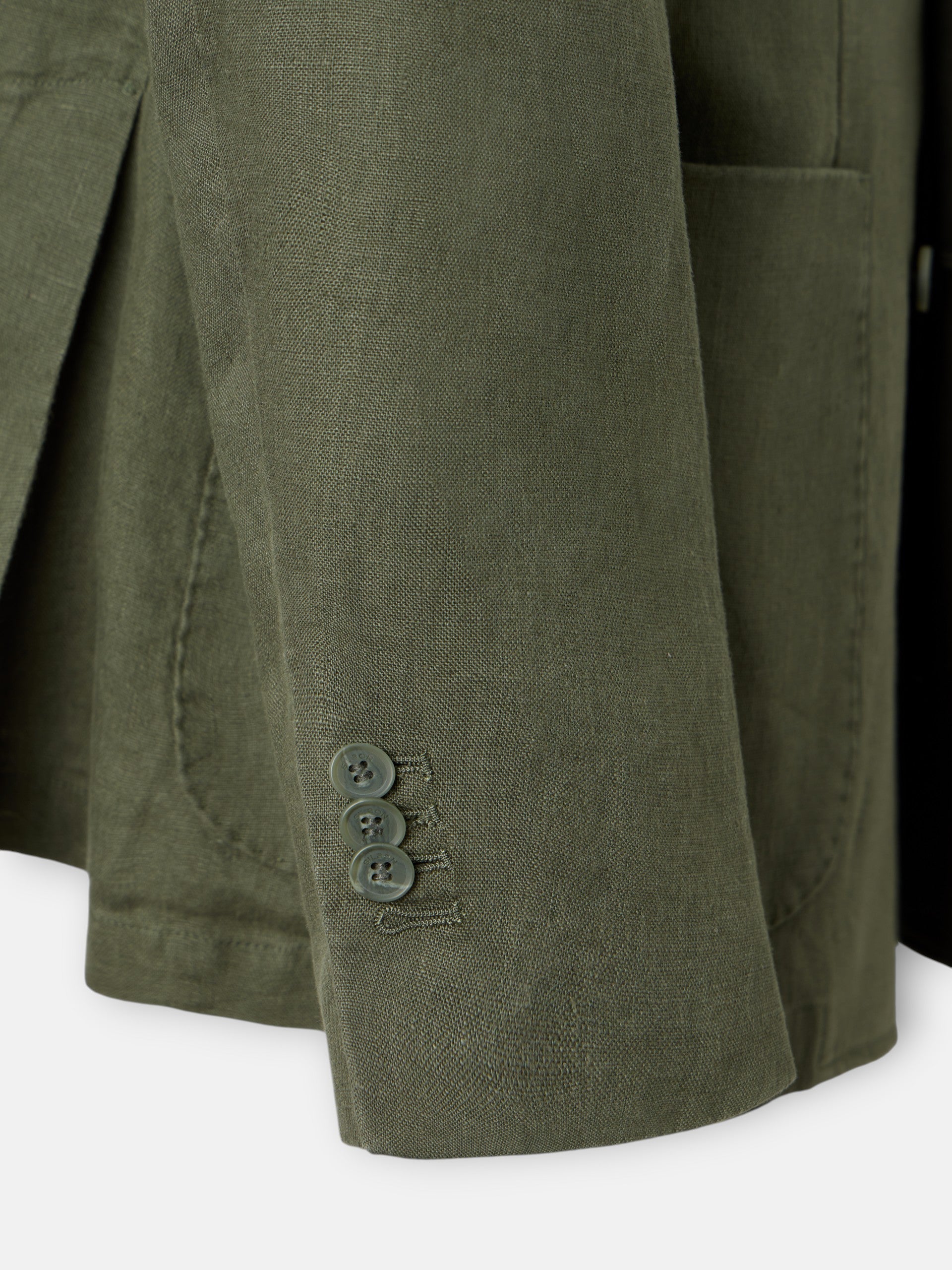 Blazer cruzado comfort verde