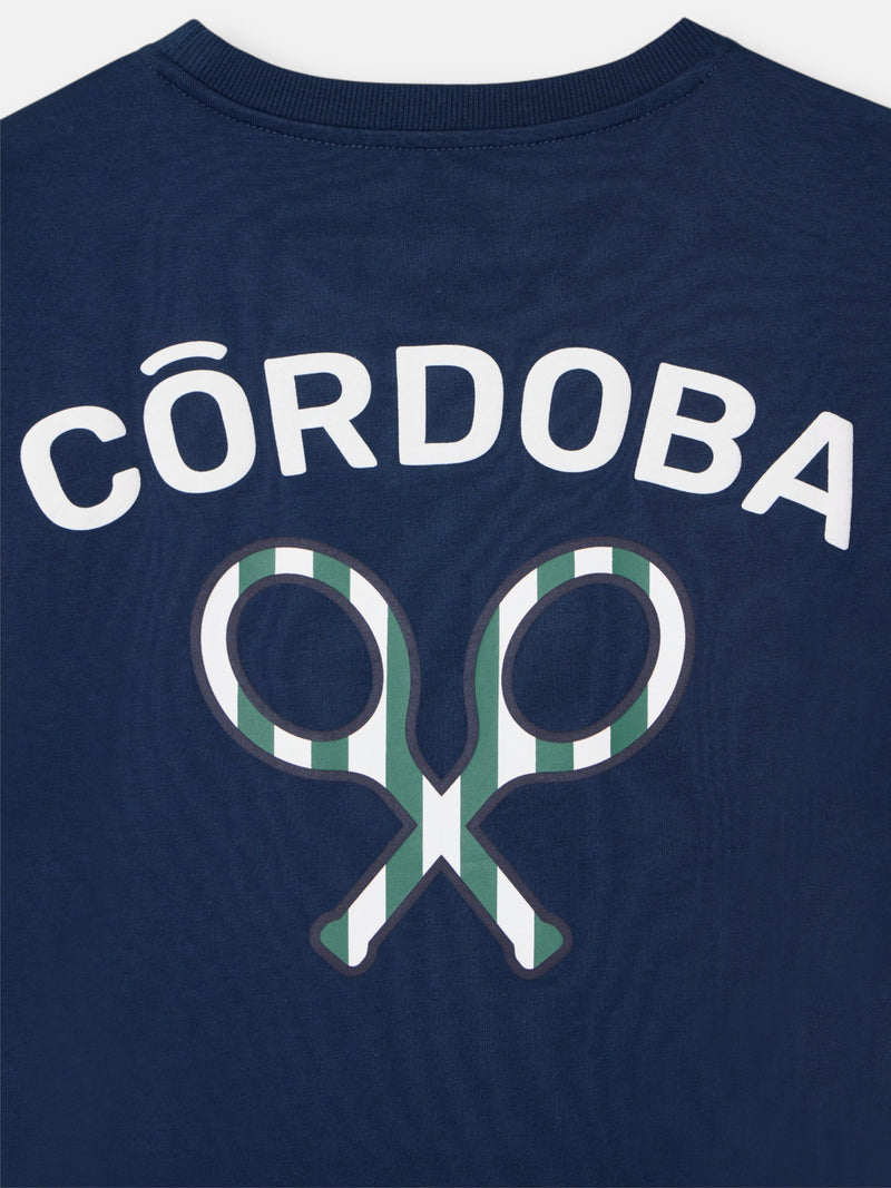 Camiseta silbon CCF azul-marinho