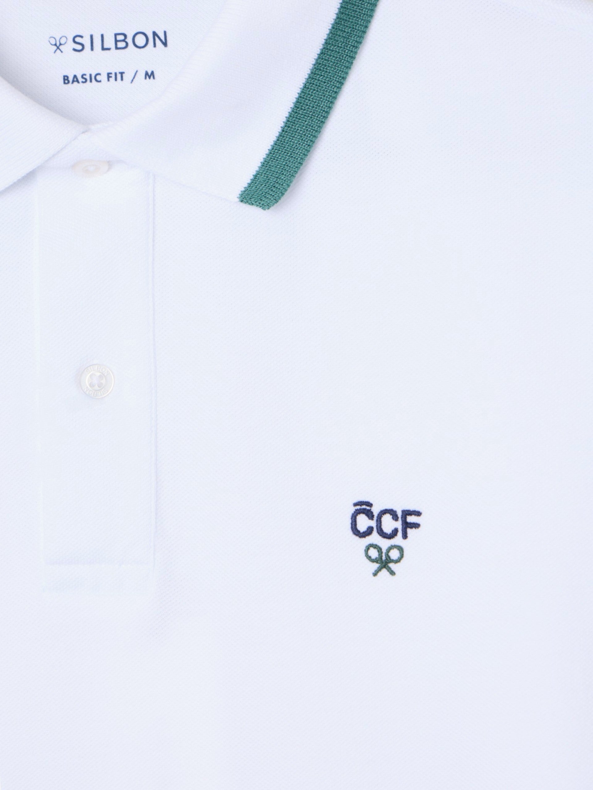 Polo Silbon CCF branco