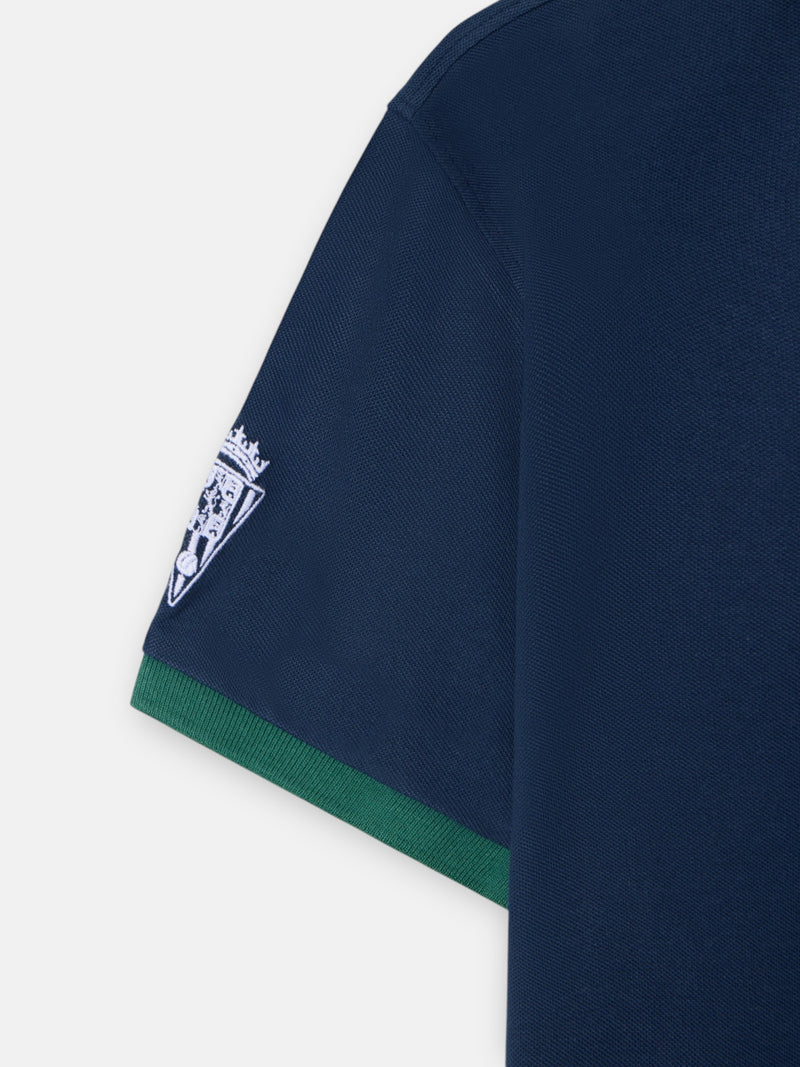 Polo Silbon CCF azul-marinho