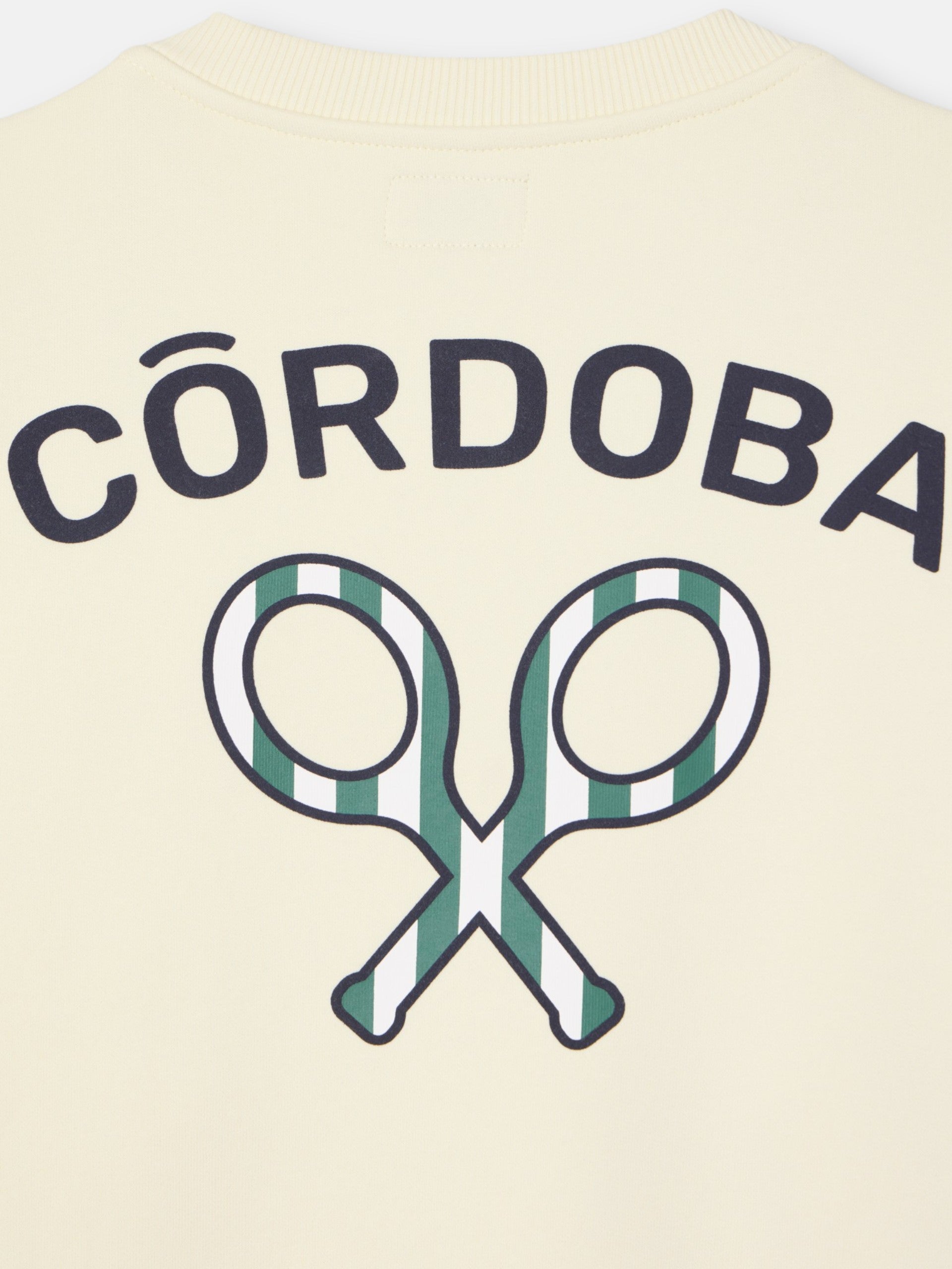 Silbon CCF cream sweatshirt