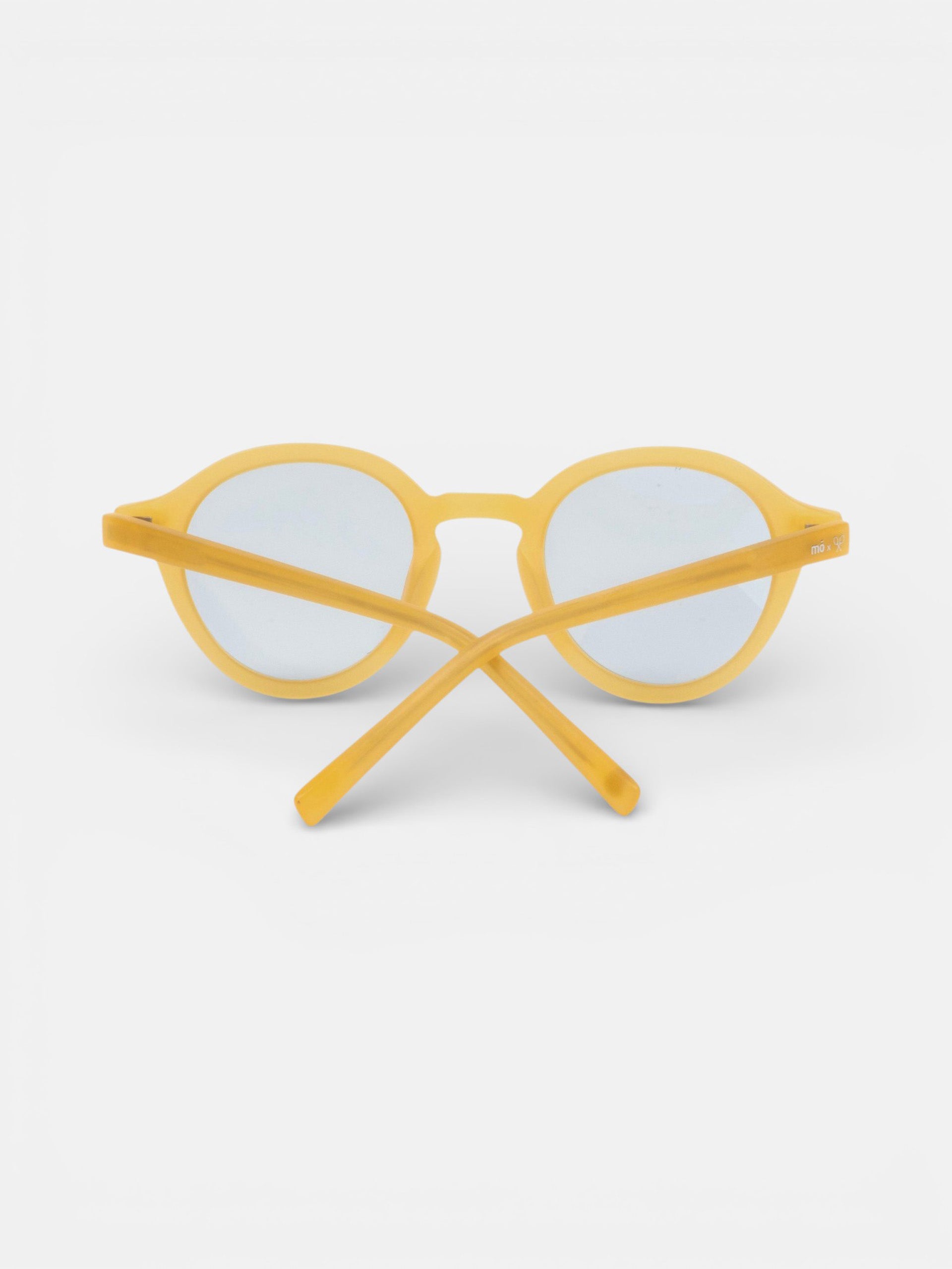 MOxSILBO Moray Yellow Sunglasses