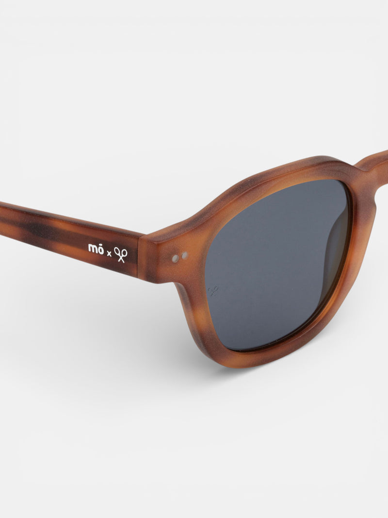 Lunettes de soleil MOxSILBON Perth écaille claire mate