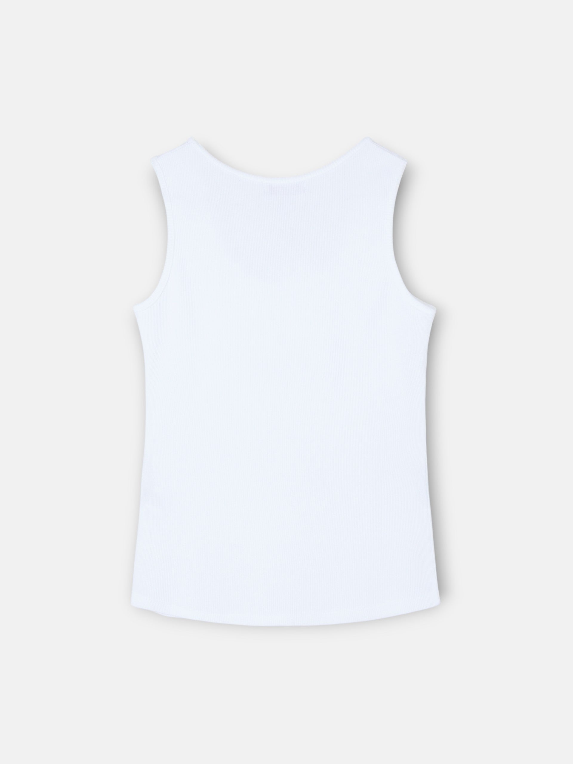 Débardeur Silbon pour femme avec applications blanches