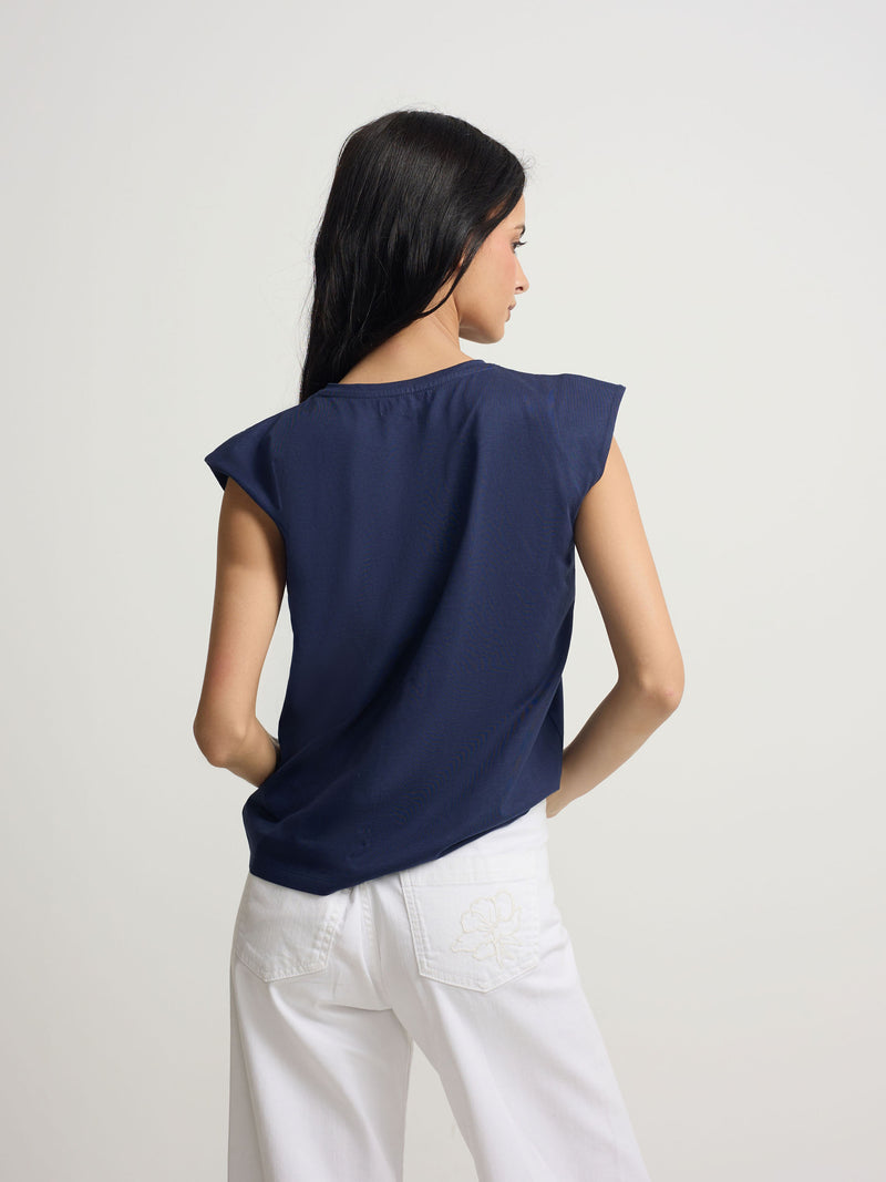 Camiseta woman sun azul