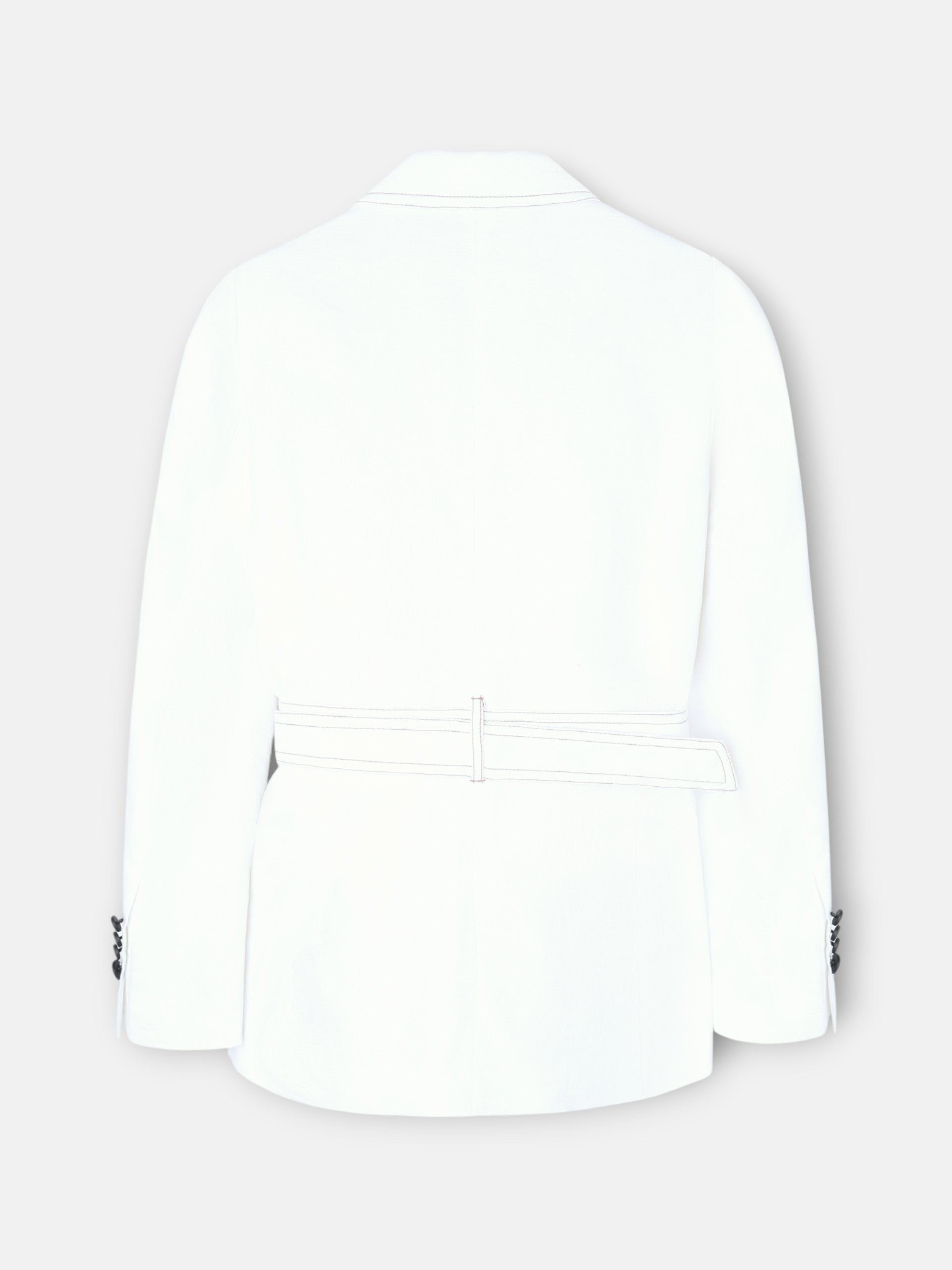 Sahariana bolsos detalhes cru