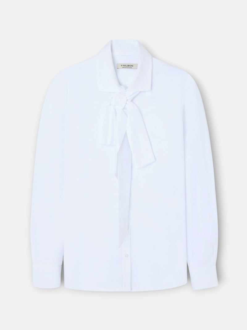 Camisa lazada blanca