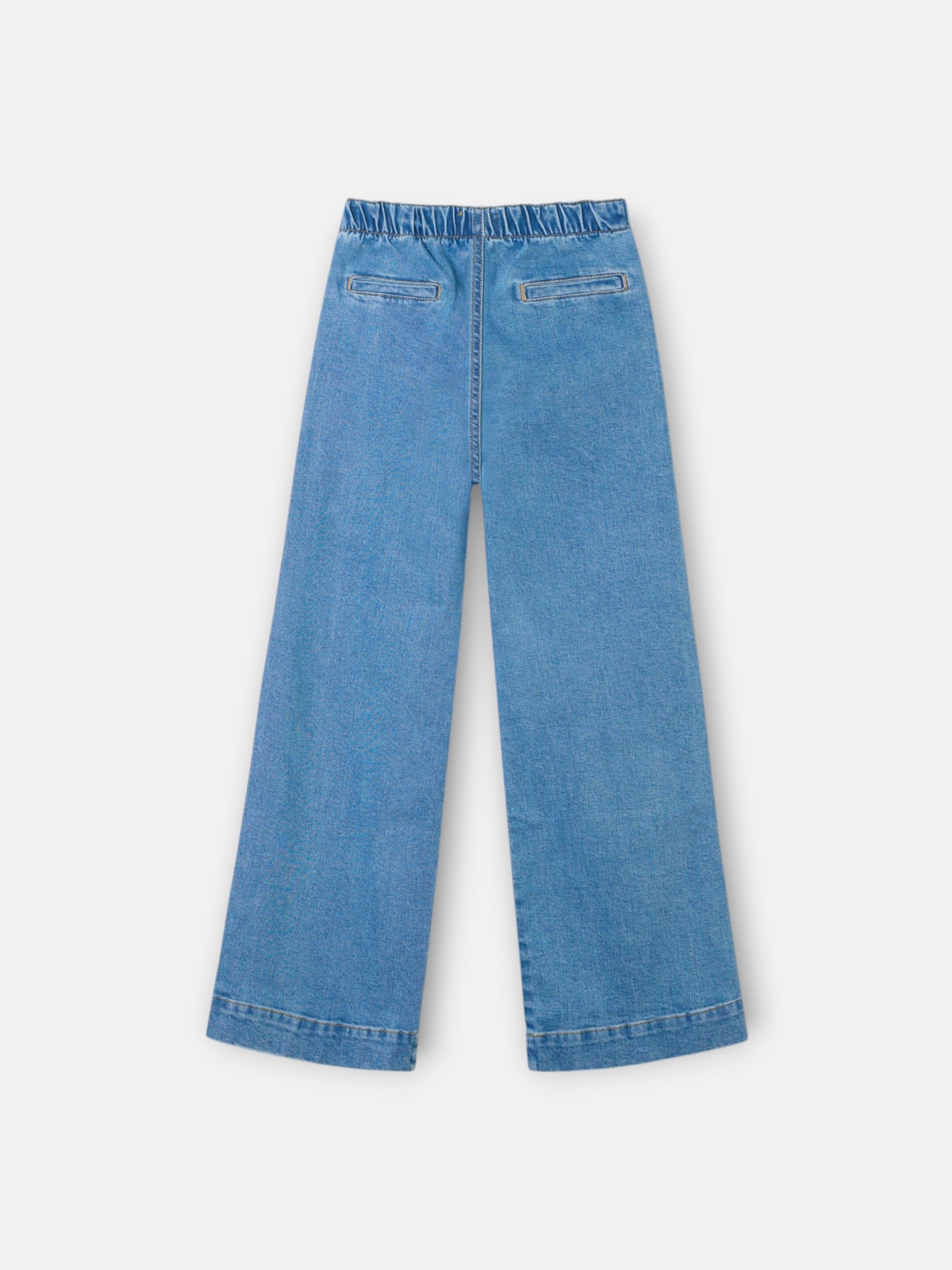 Pantalon girl marinero denim