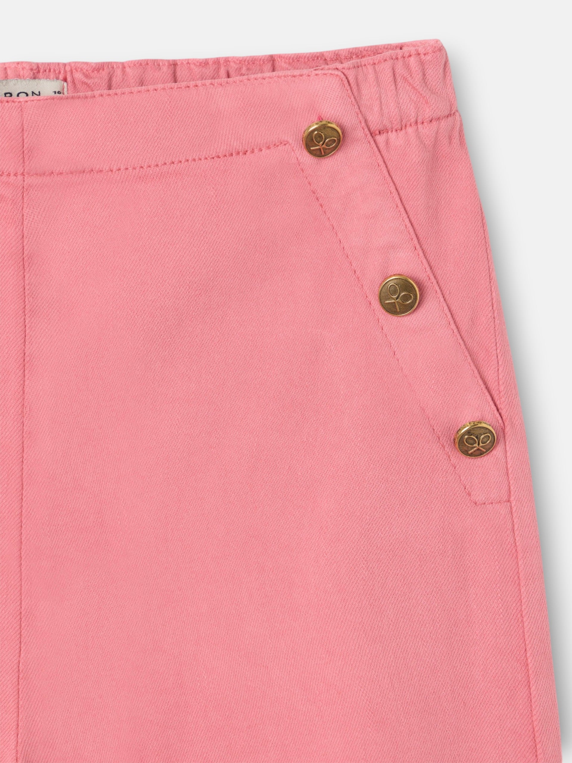 Pantalon girl marinero rosa