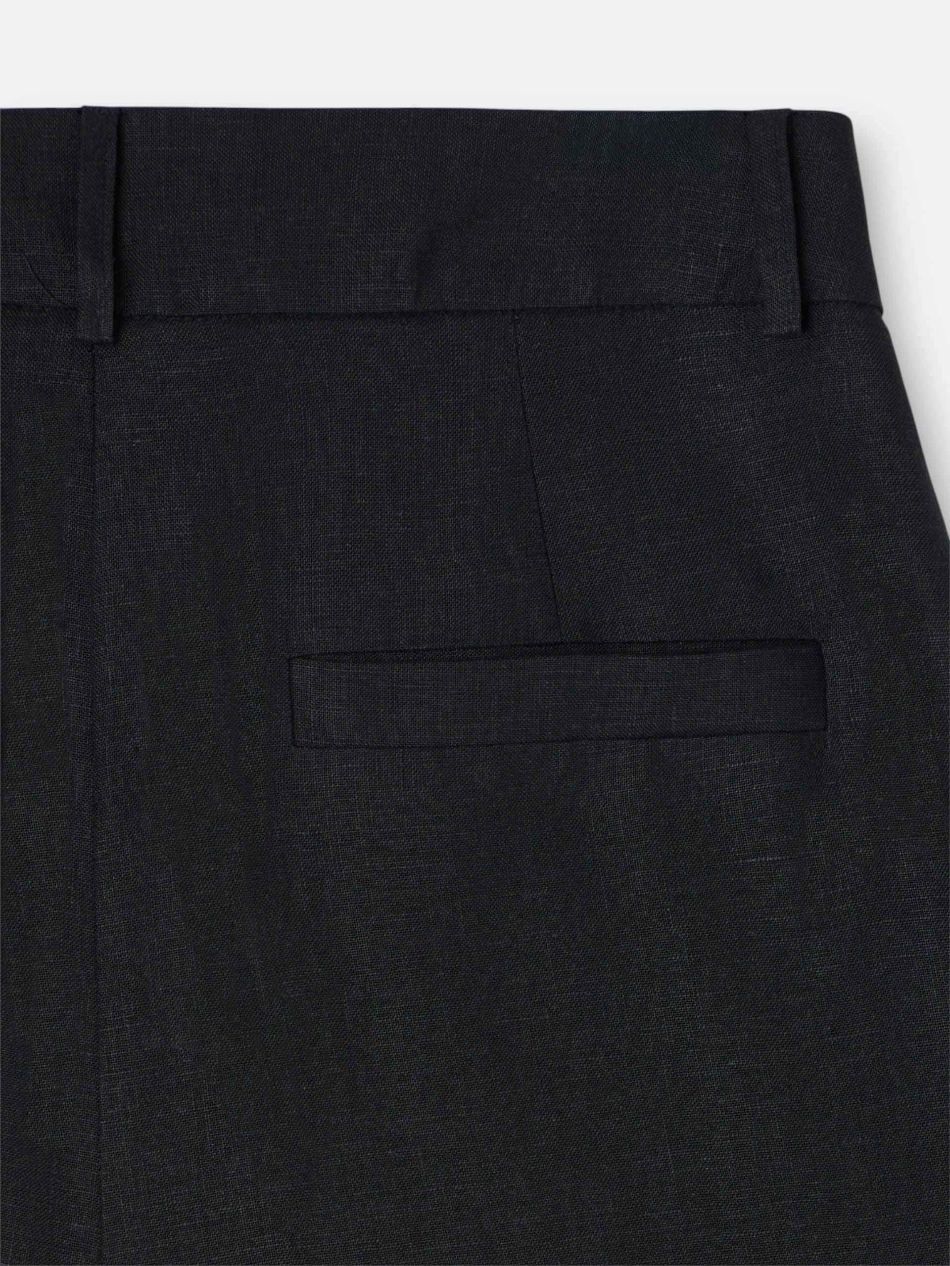 Pantalon lino negro