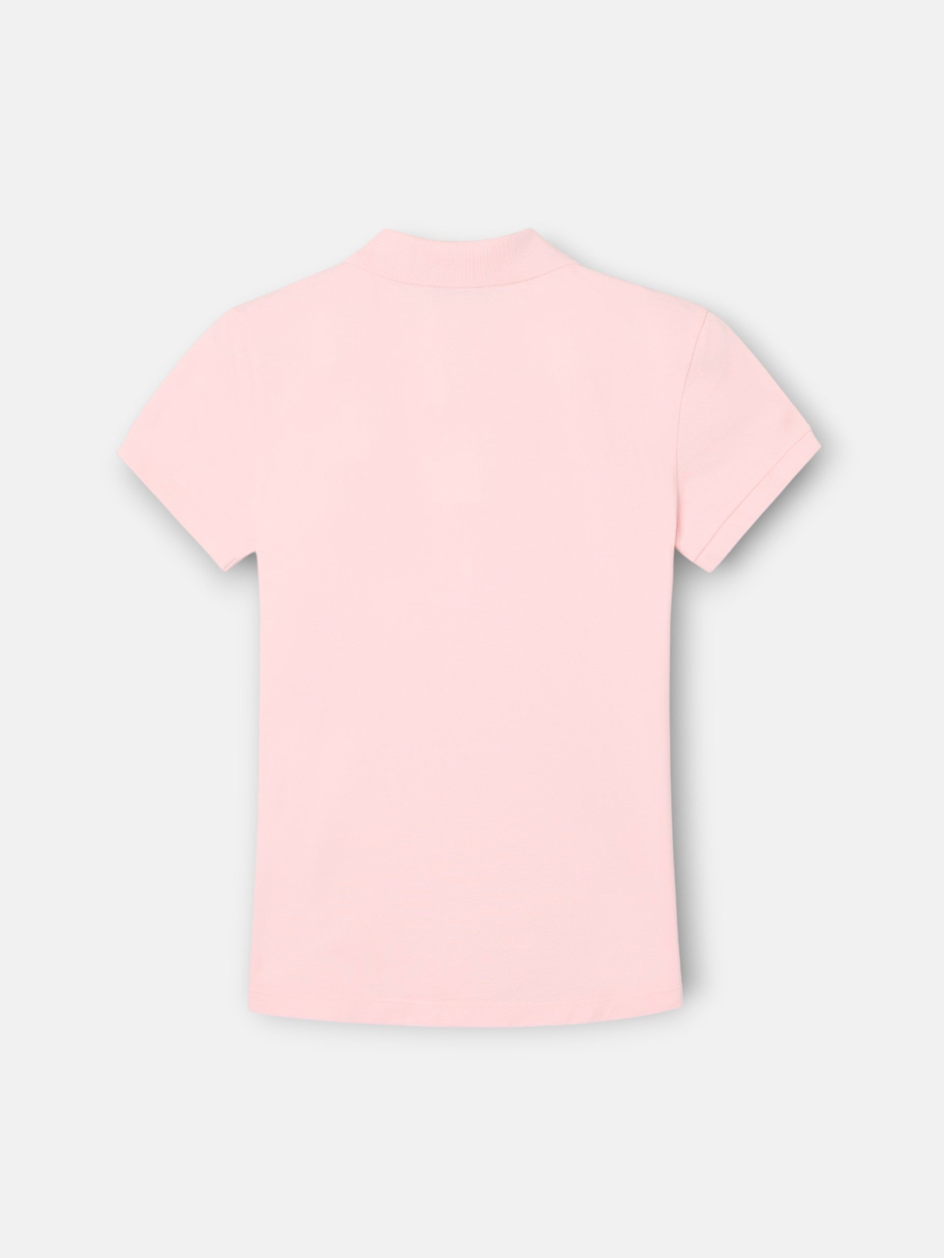 Polo mulher clássico rosa claro