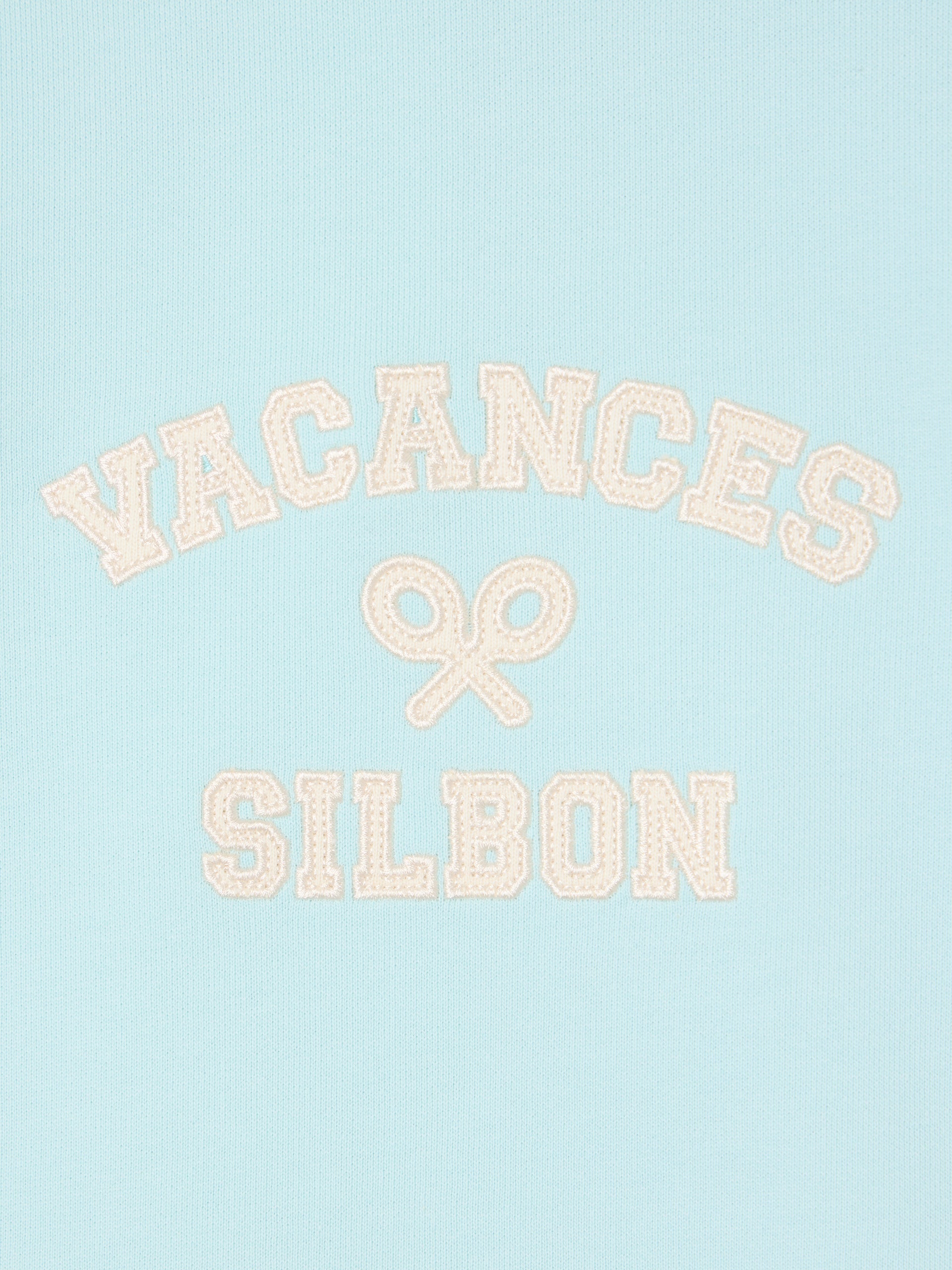 Sudadera woman detalle cuerdas verde agua