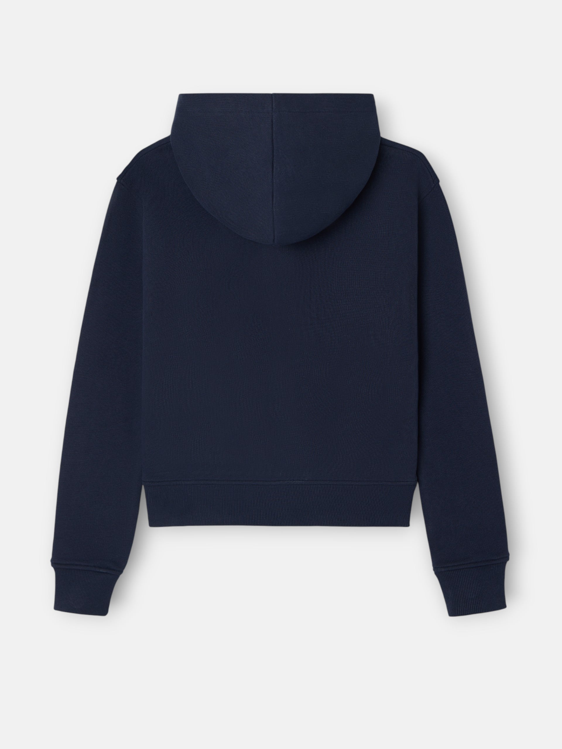 Sweat-shirt zippé pour femme bleu marine