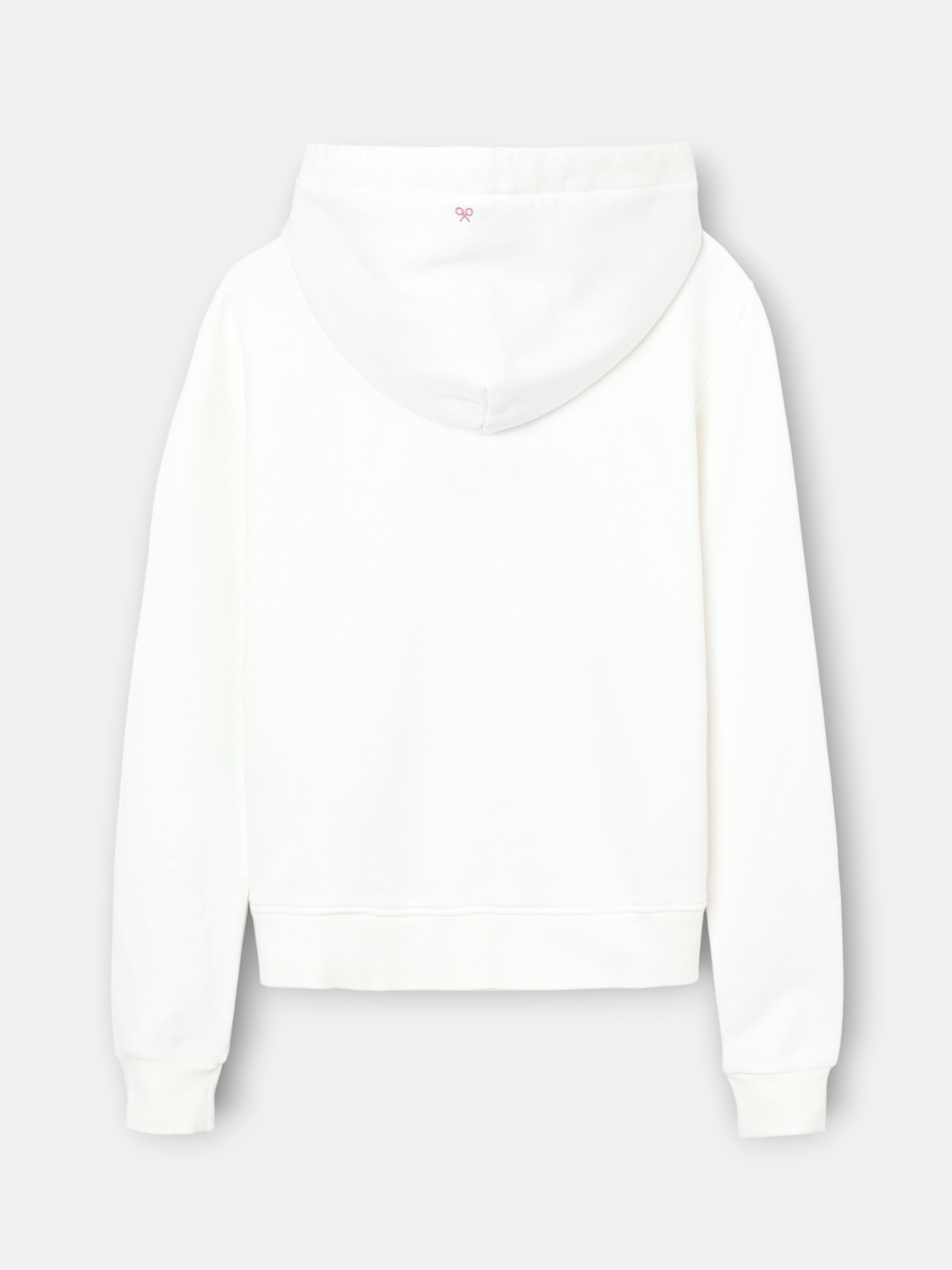 Sweat à capuche en ikat brut pour femme