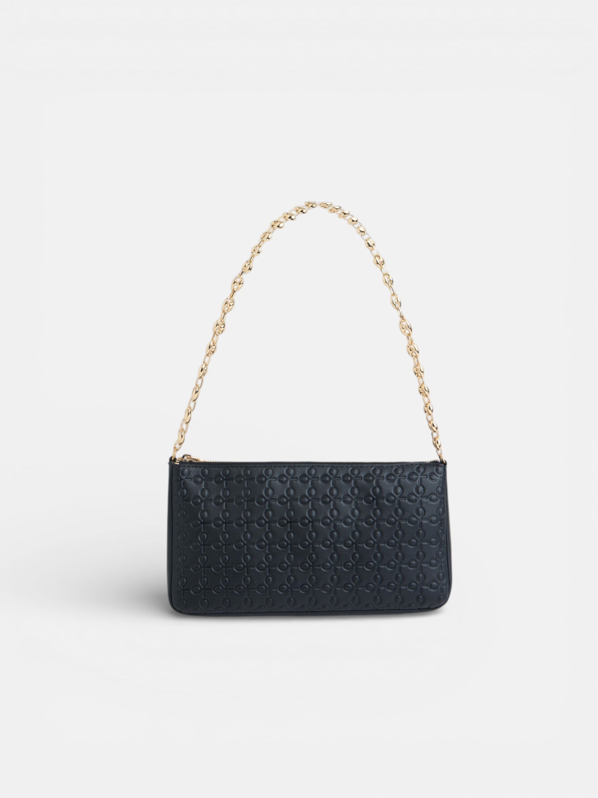 Bolso silbon cadena negro