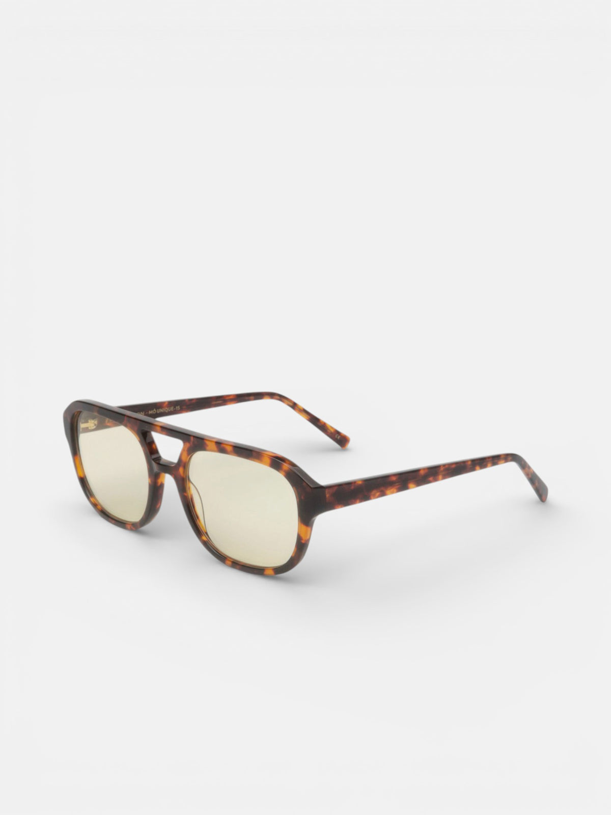 MOXSILBON Unique aviator tortoiseshell sunglasses