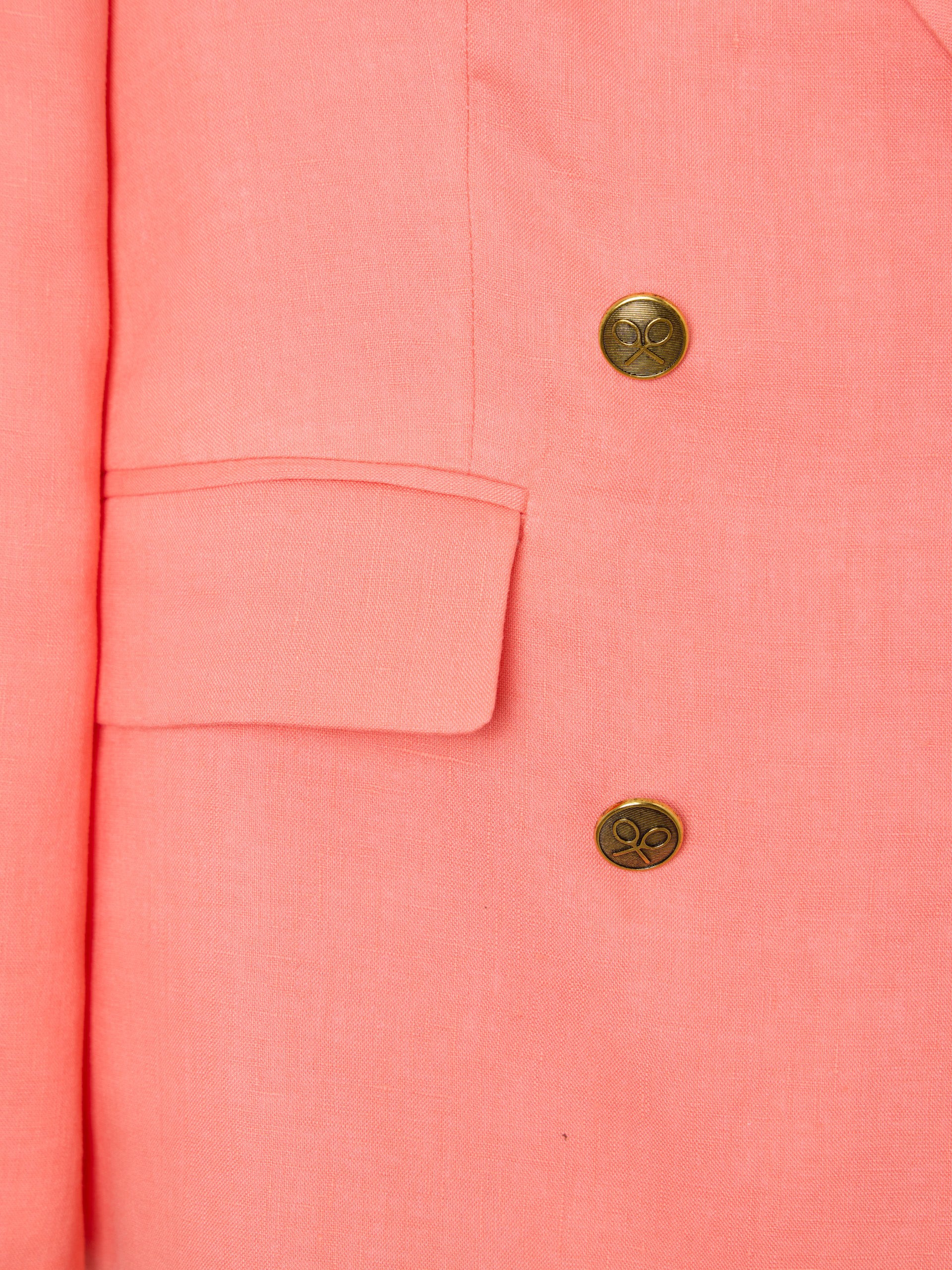 Americana clasica cruzada coral